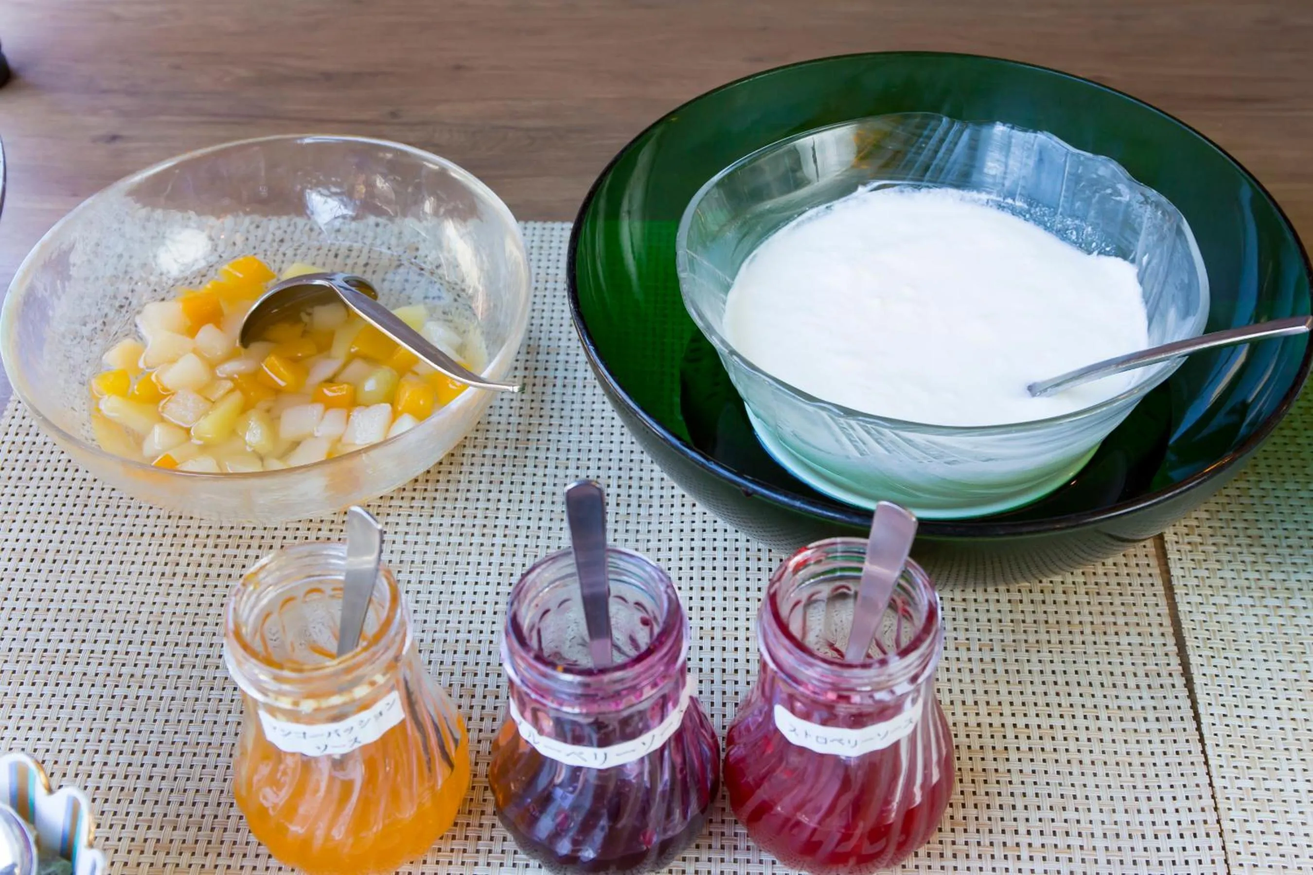 Buffet breakfast in Hotel Route-Inn Tokyo Ikebukuro