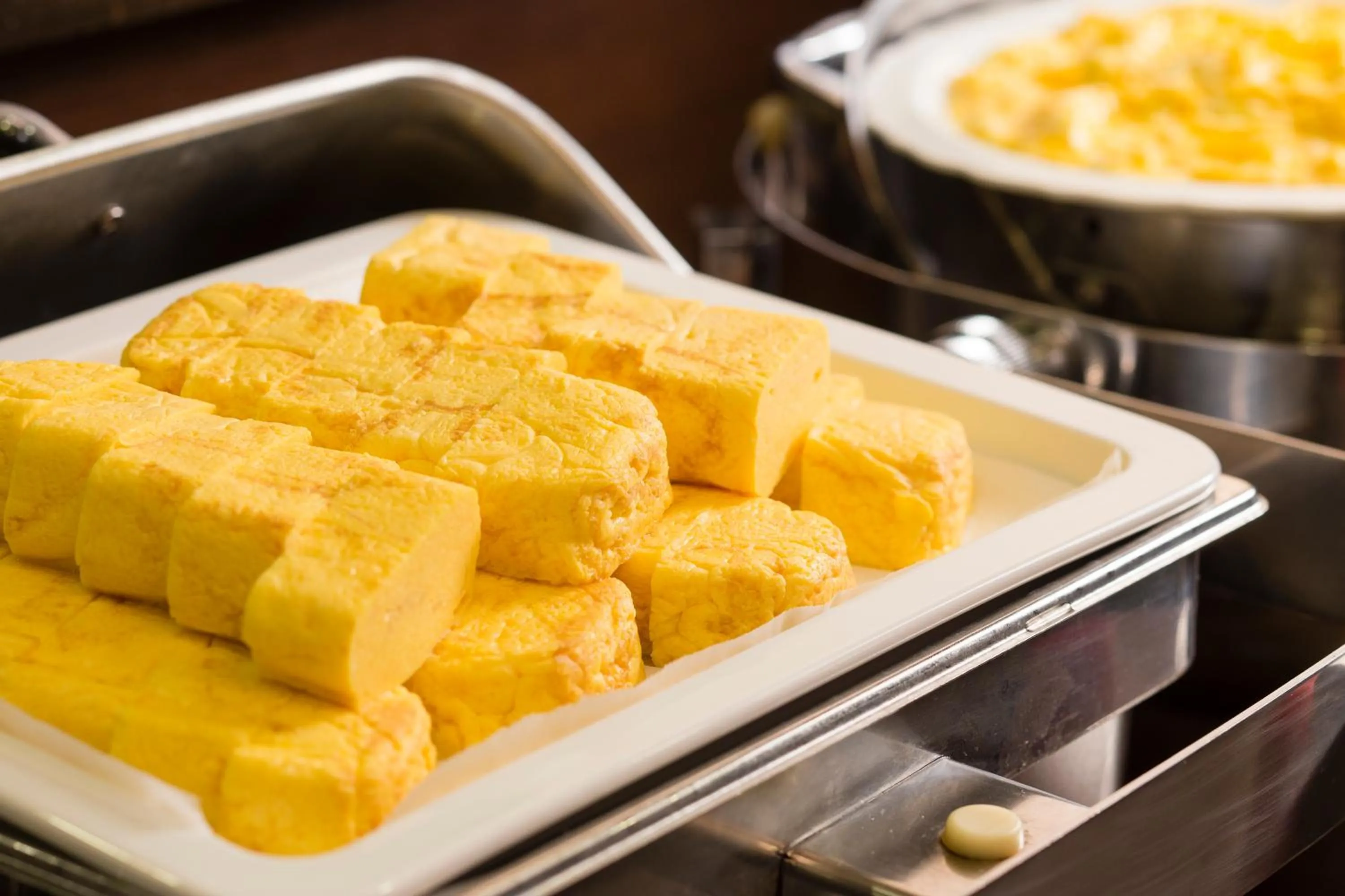 Buffet breakfast in Hotel Route-Inn Tokyo Ikebukuro