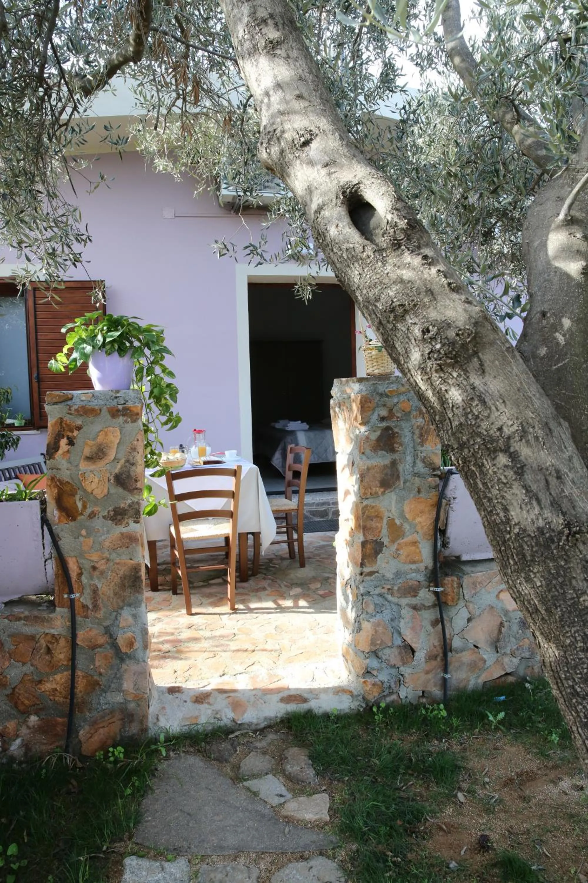 Patio in B&B Campu Moru