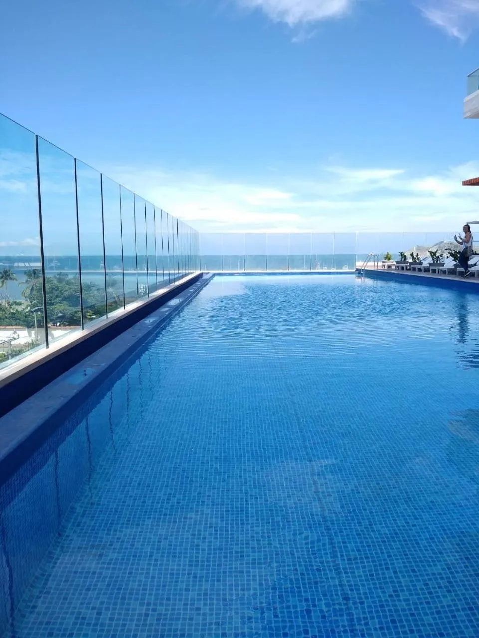 Swimming pool in AC Hotel By Marriott Santa Marta