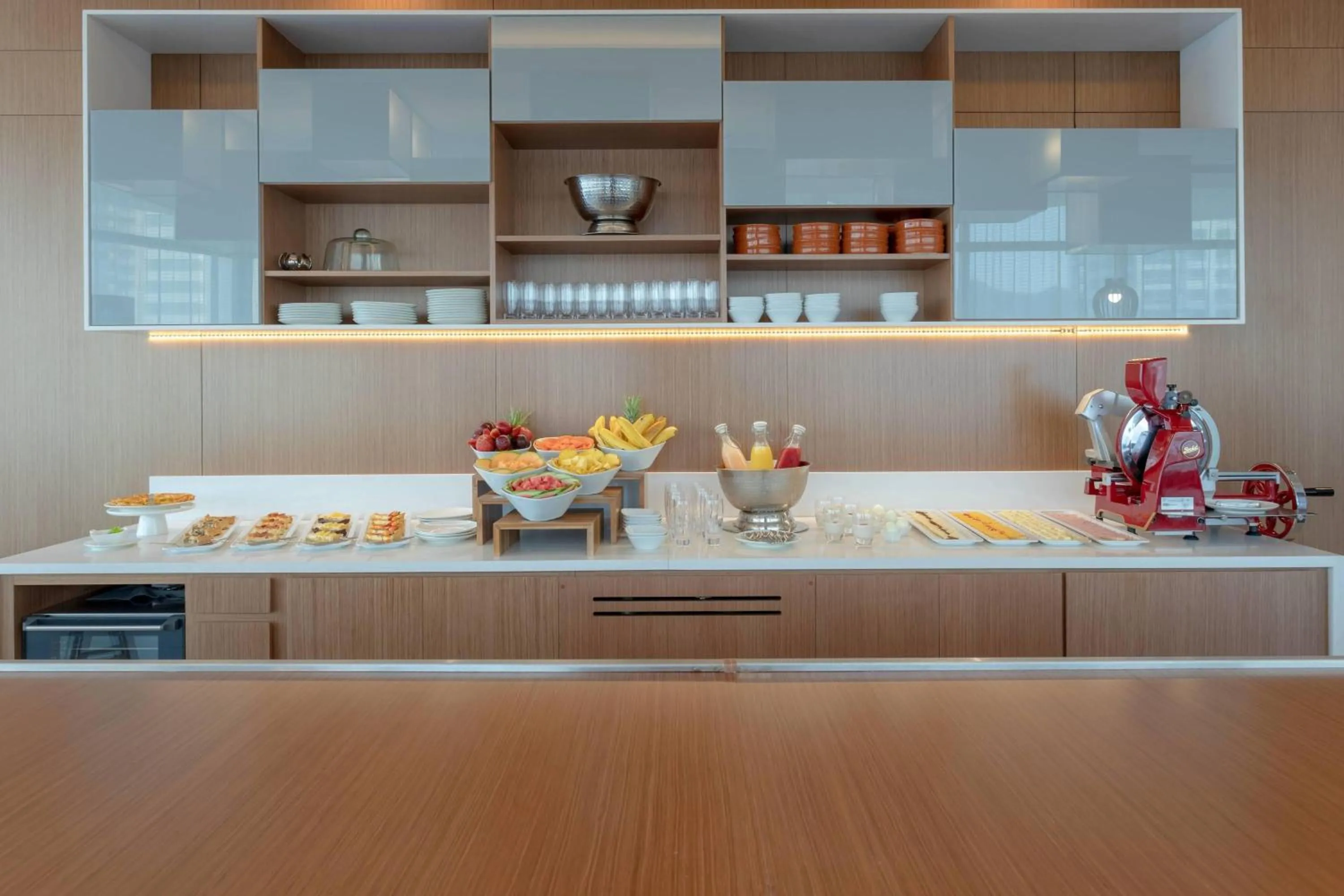 Kitchen or kitchenette in AC Hotel By Marriott Santa Marta