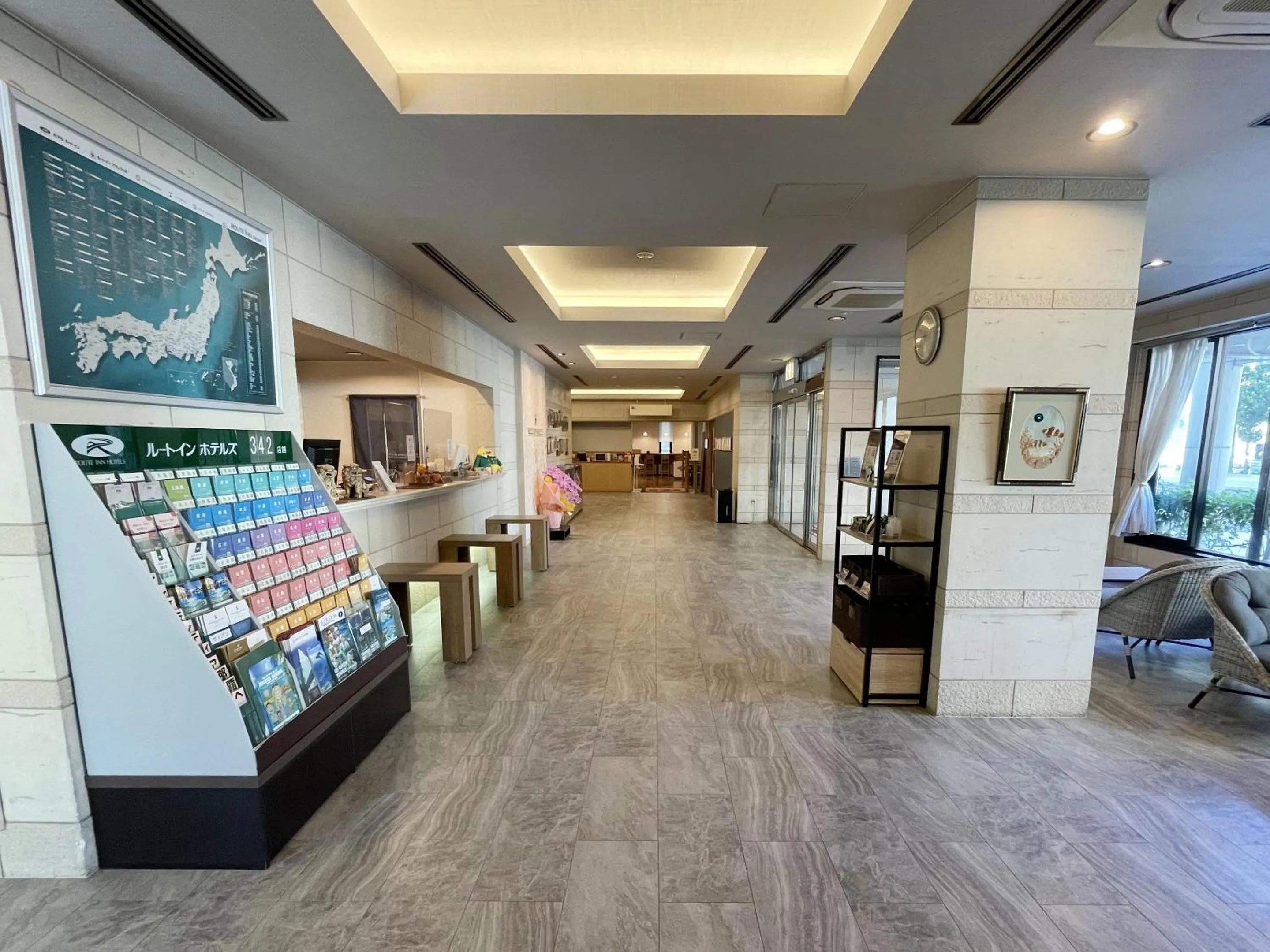 Lobby or reception in Route Inn Grantia Naha