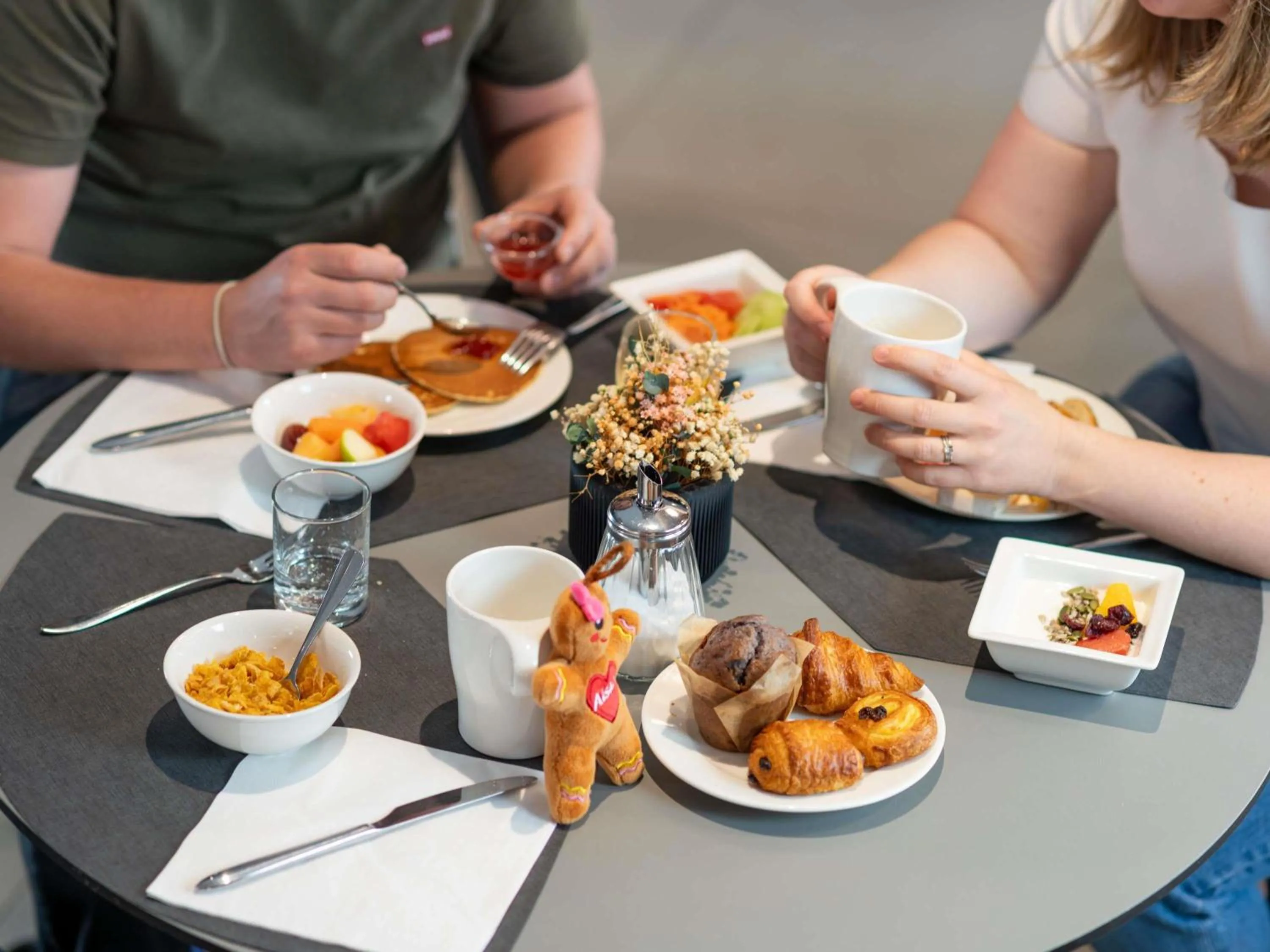 Breakfast in Novotel Suites Colmar Centre