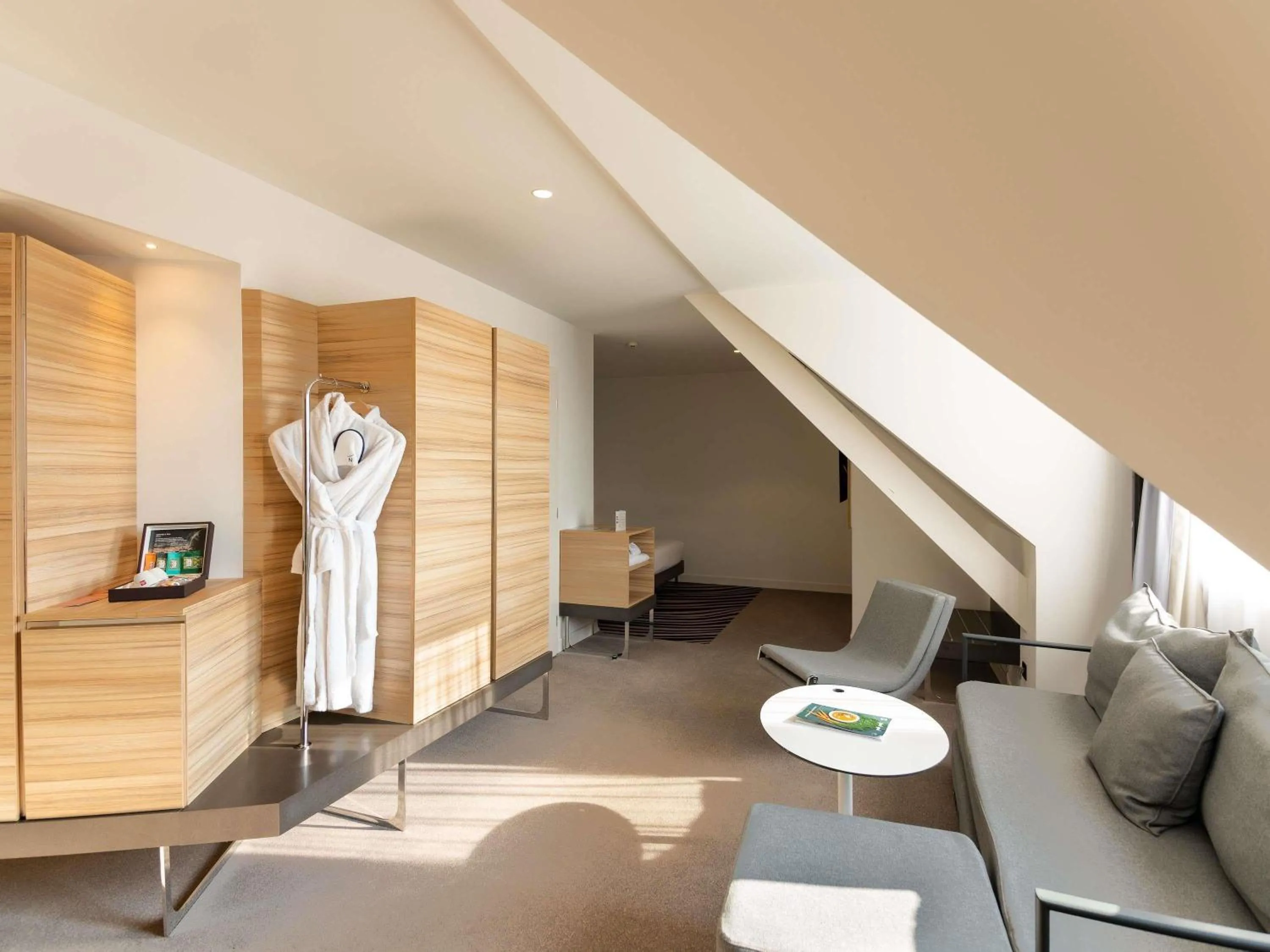 Bedroom in Novotel Suites Colmar Centre