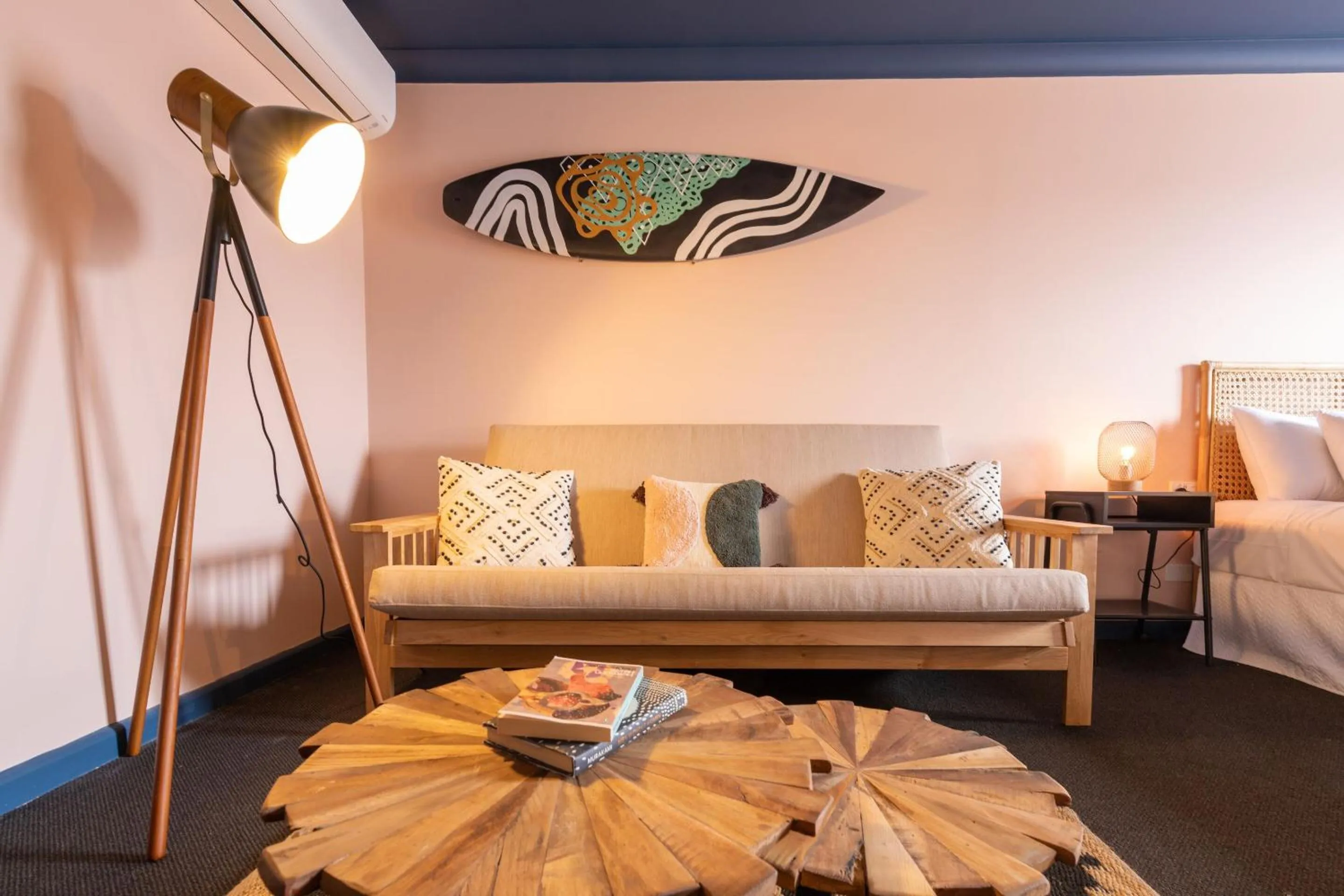 Seating area in Roamer St Kilda