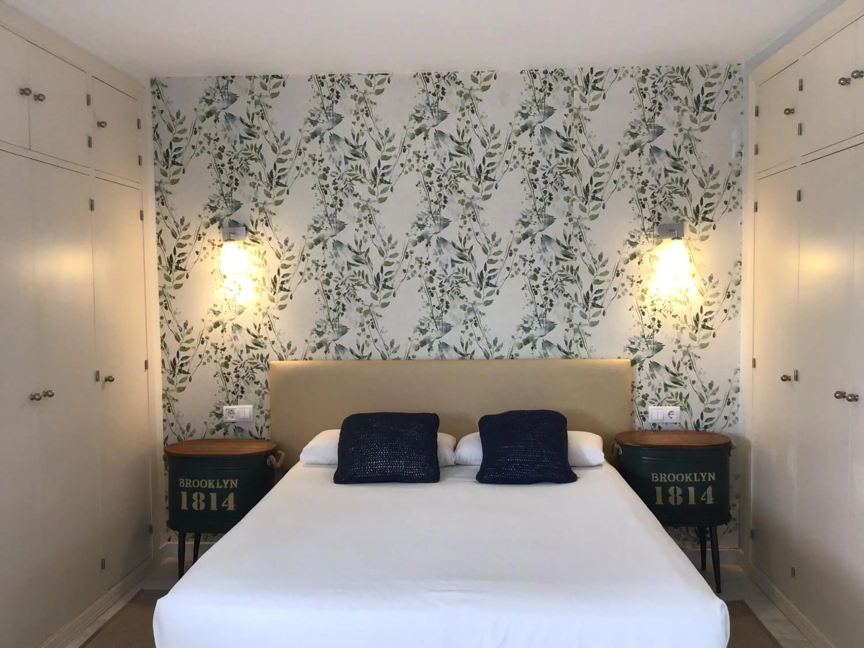 Bed in Hotel Nómadas