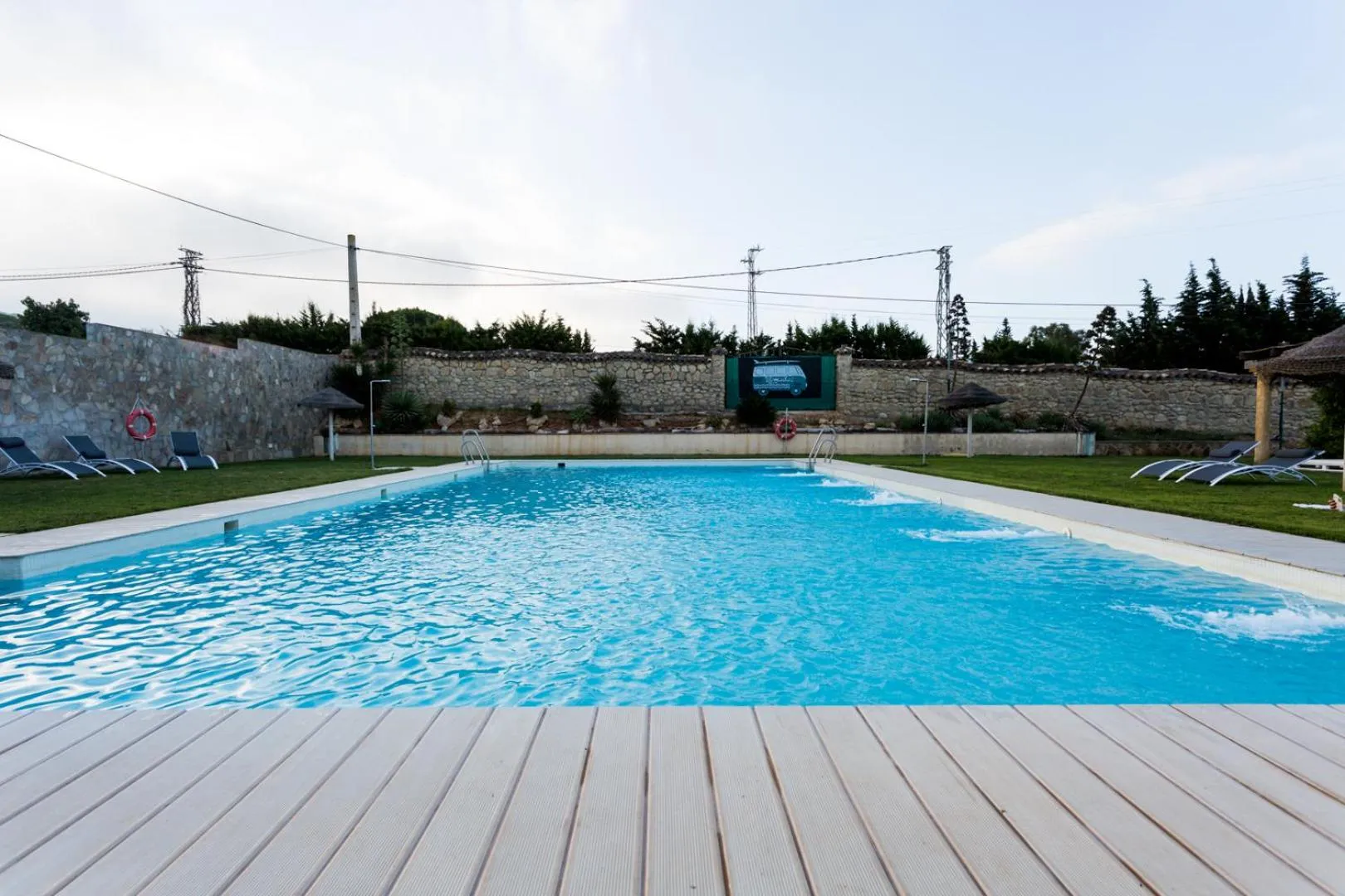 Swimming pool in Hotel Nómadas