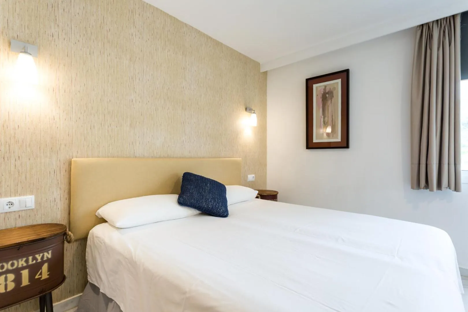 Bed in Hotel Nómadas