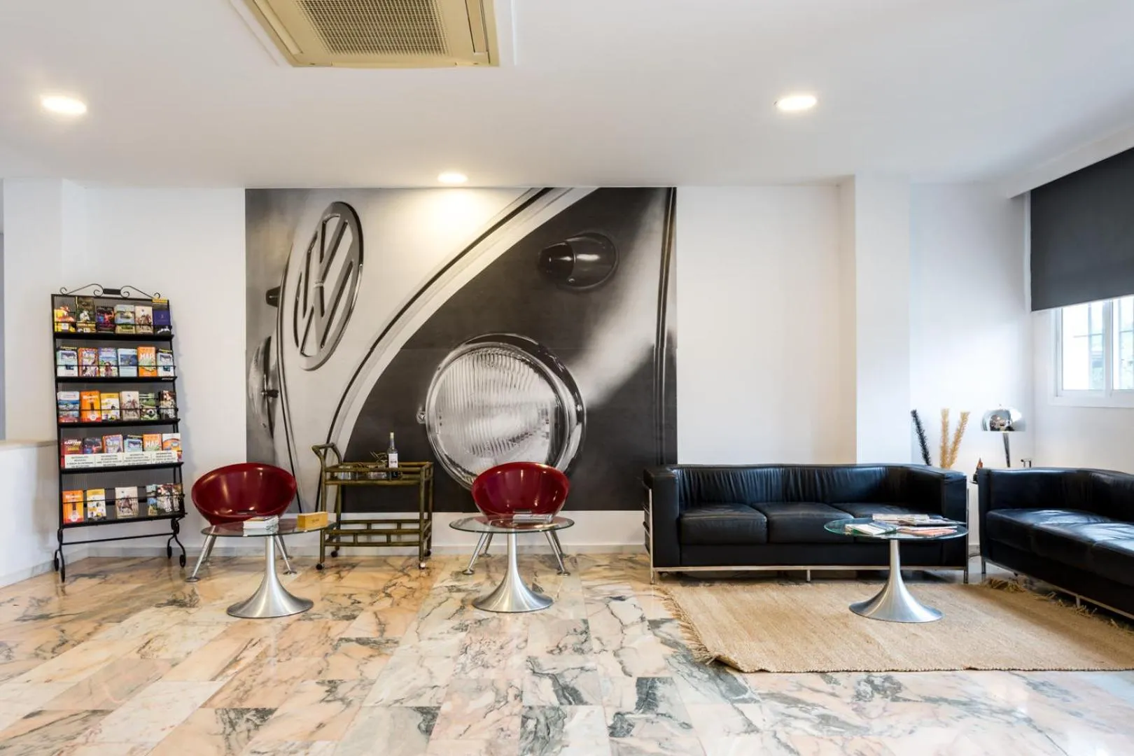 Lobby or reception in Hotel Nómadas