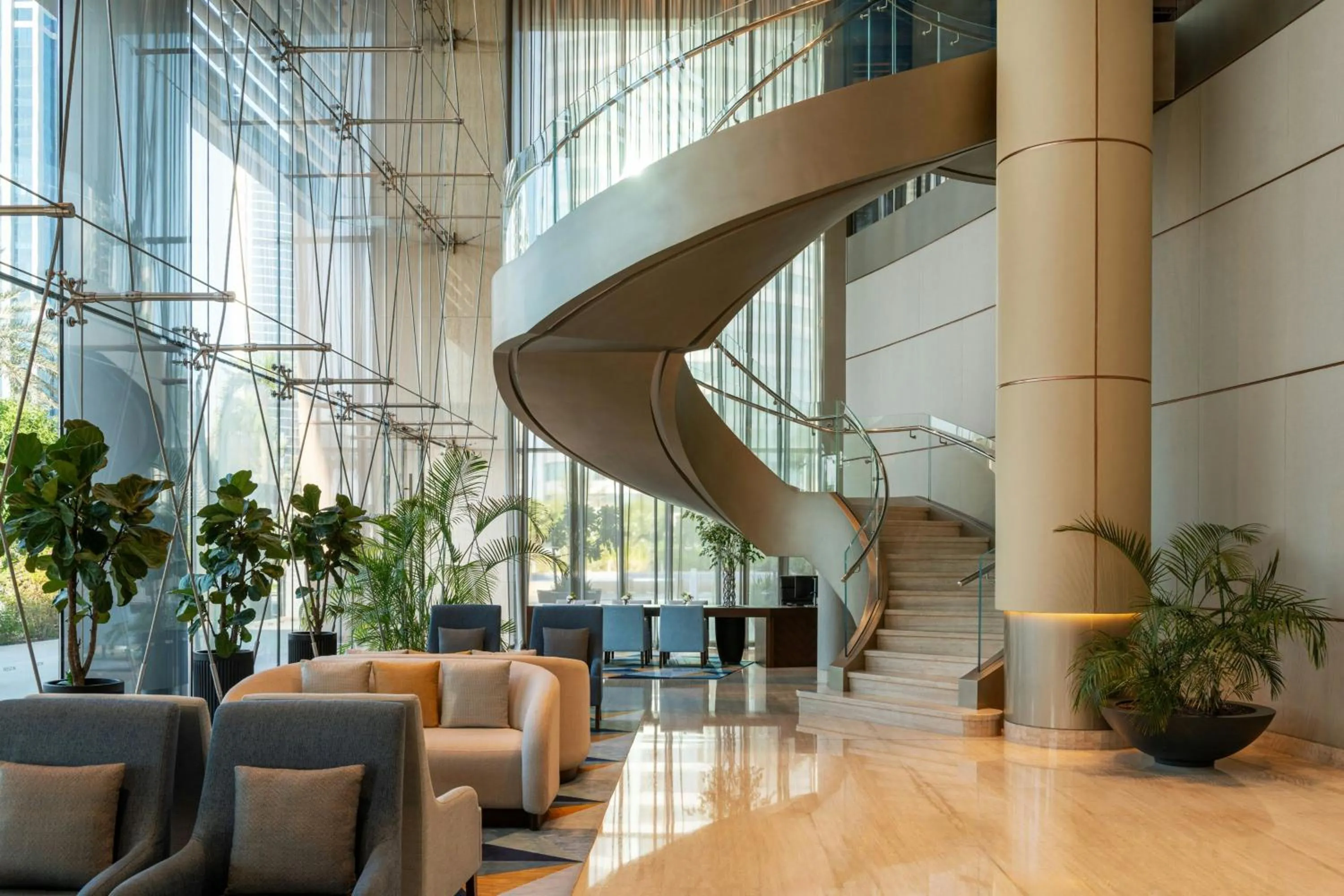 Lobby or reception in The Westin City Centre Bahrain