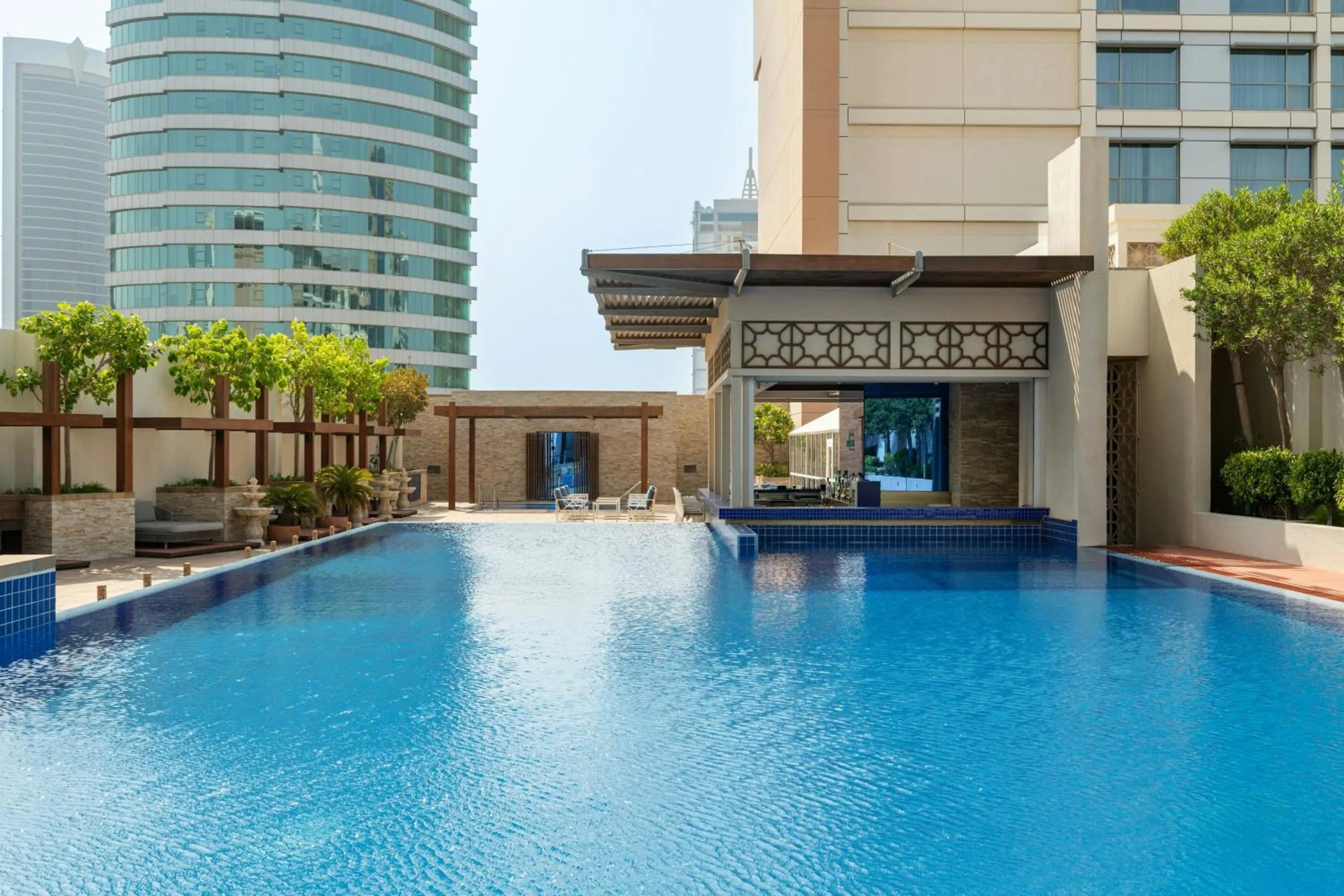 Swimming pool in The Westin City Centre Bahrain