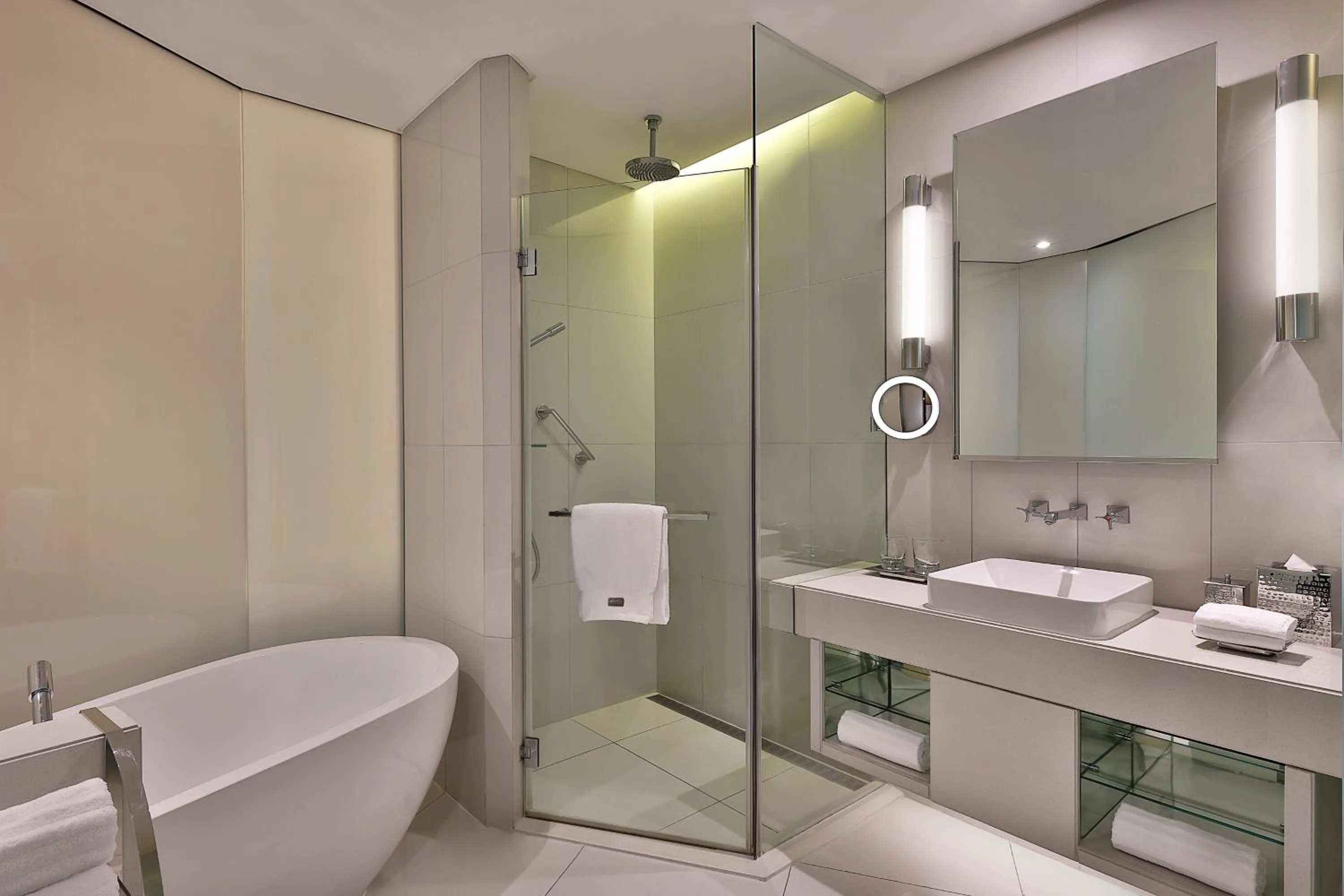 Bathroom in The Westin City Centre Bahrain