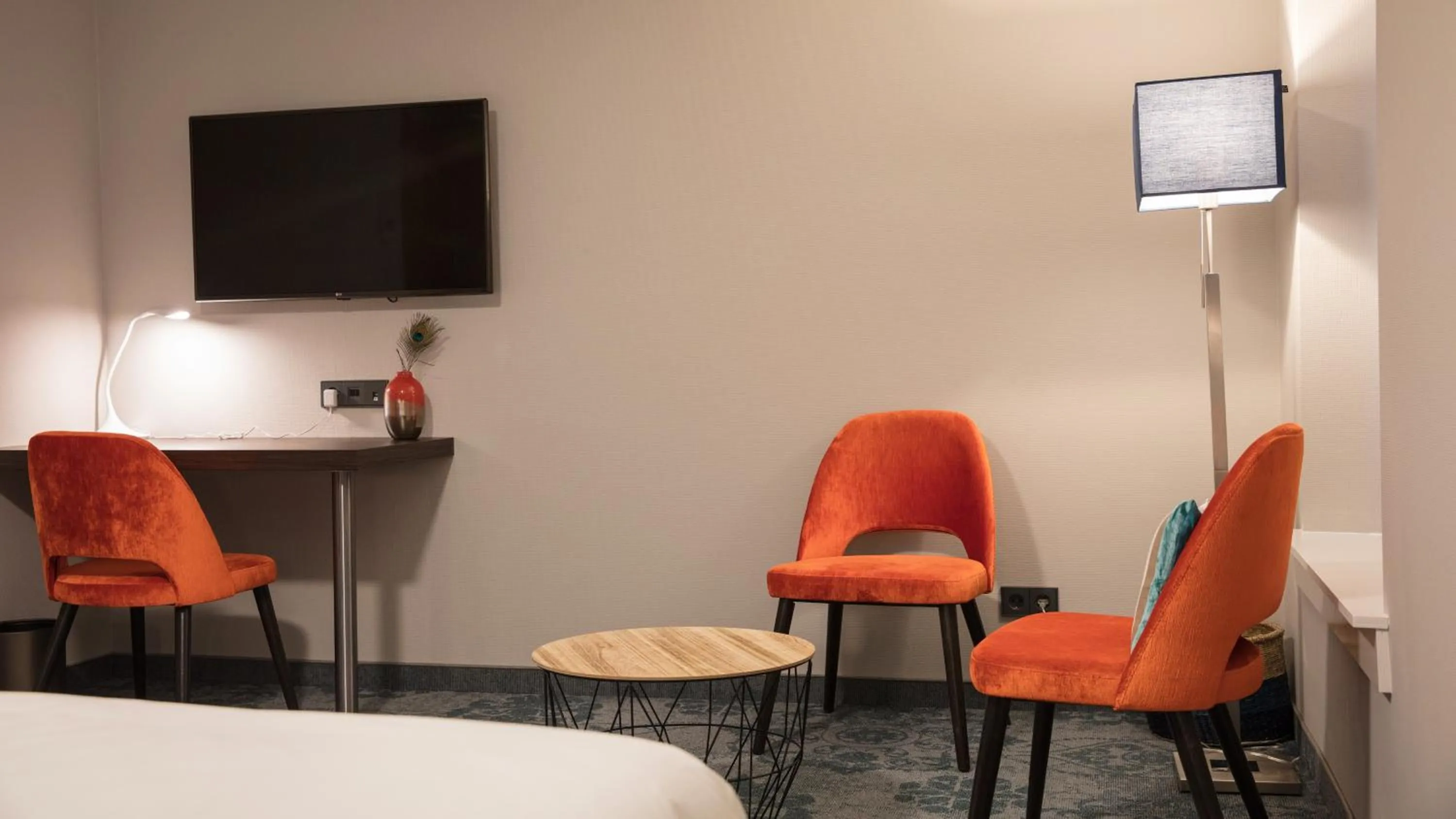 Seating area in Hotel de Koppelpaarden