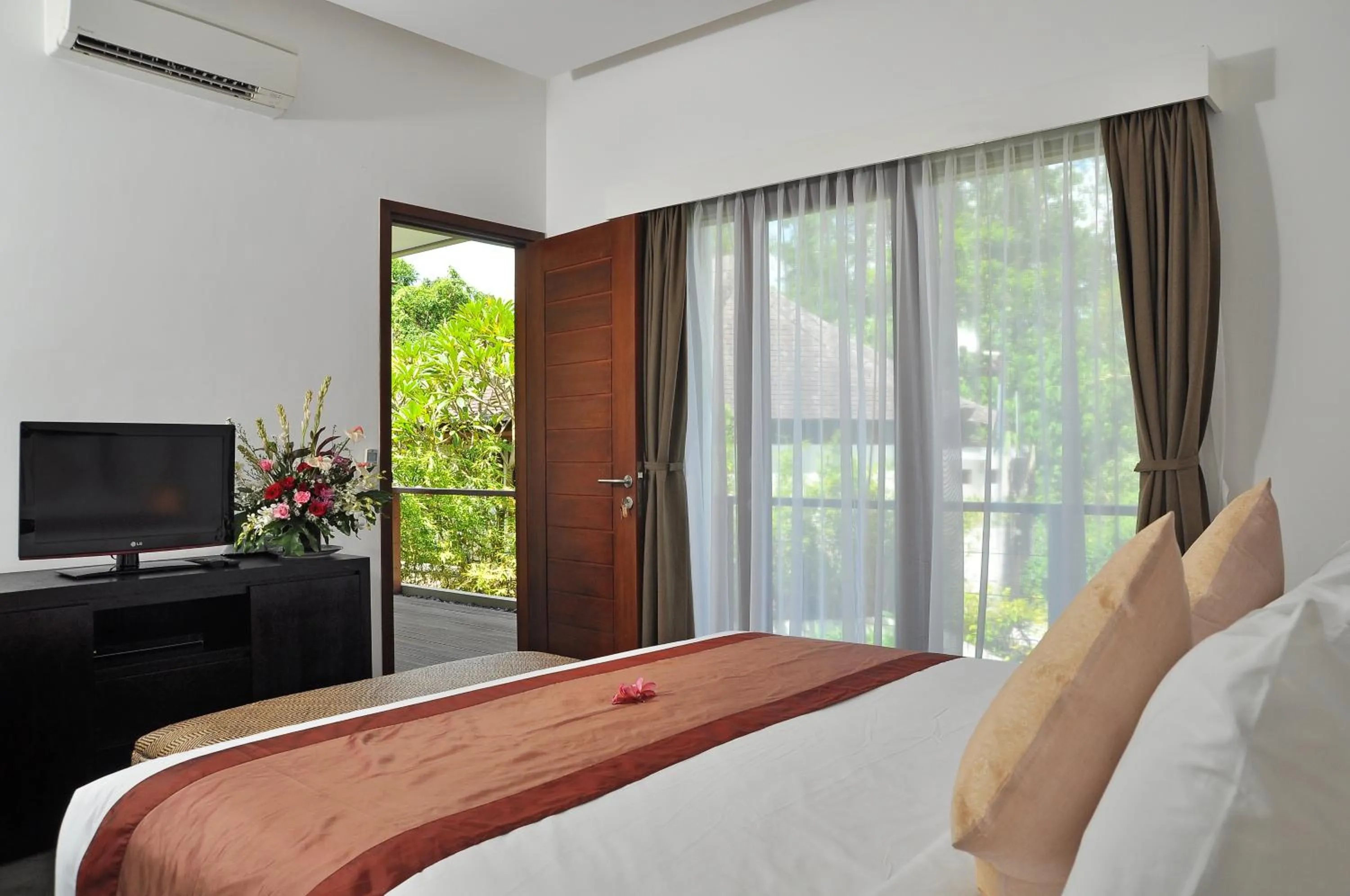 Bedroom, Bed in Villa La Sirena by Nagisa Bali