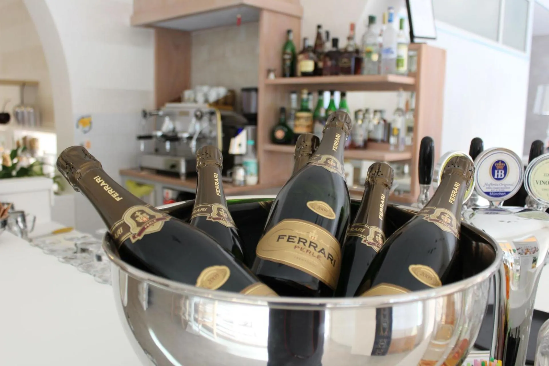 Lounge or bar in Hotel Alex