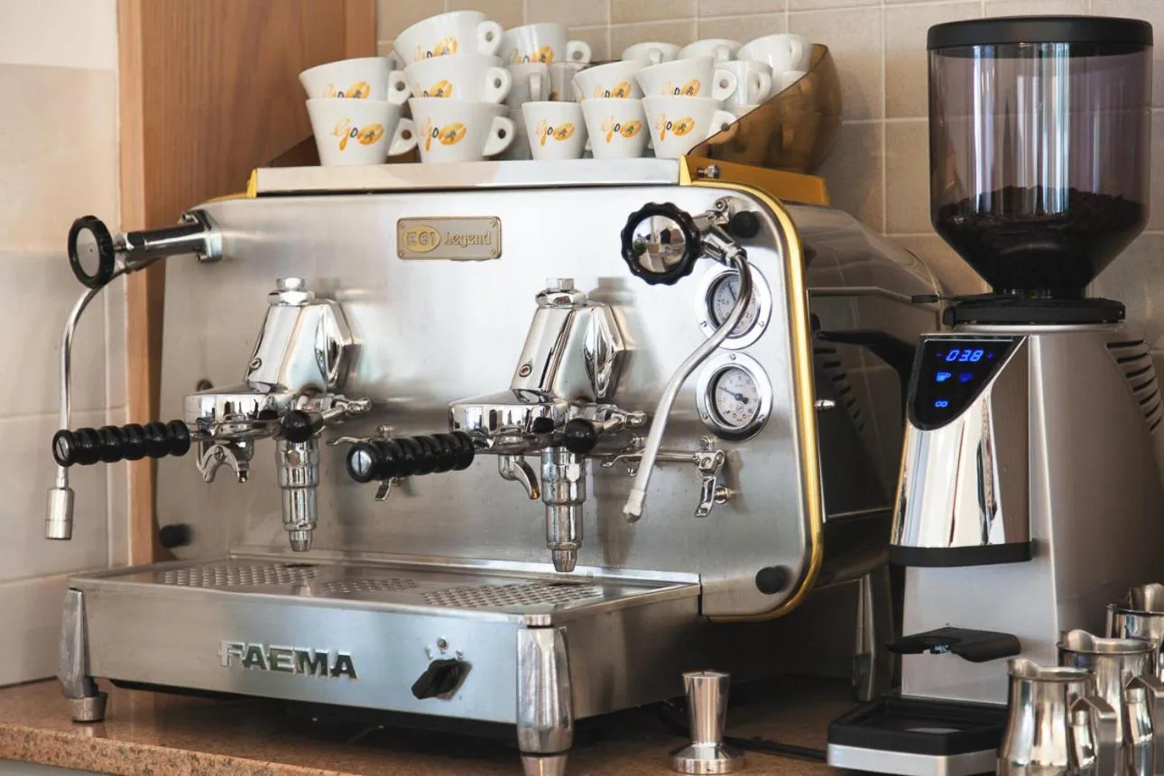 Coffee/tea facilities in Hotel Alex