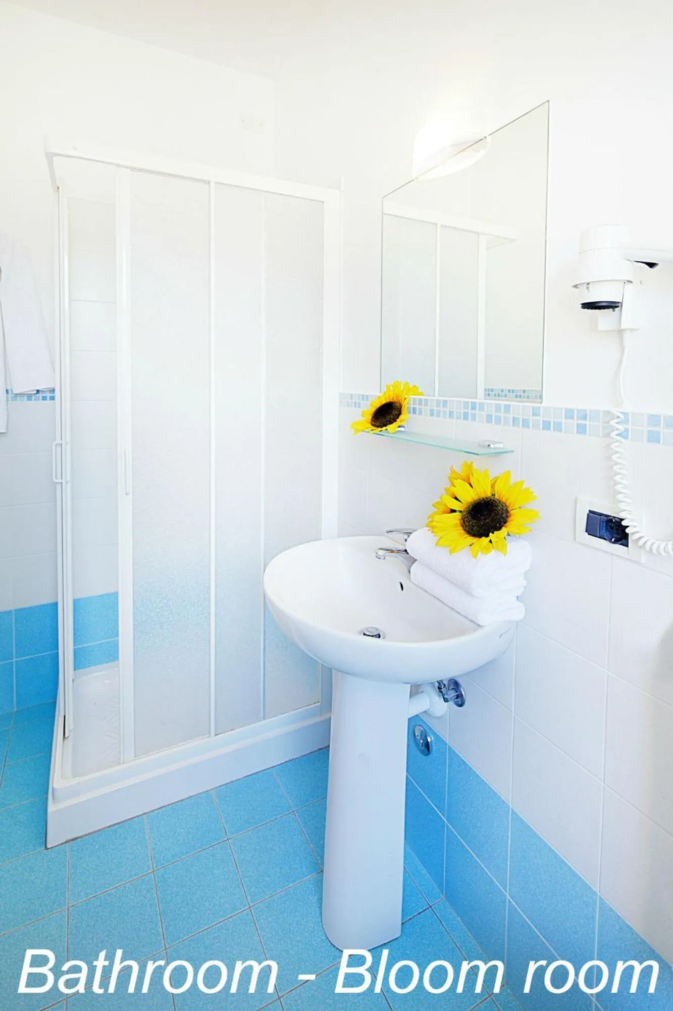 Bathroom in Hotel Alex