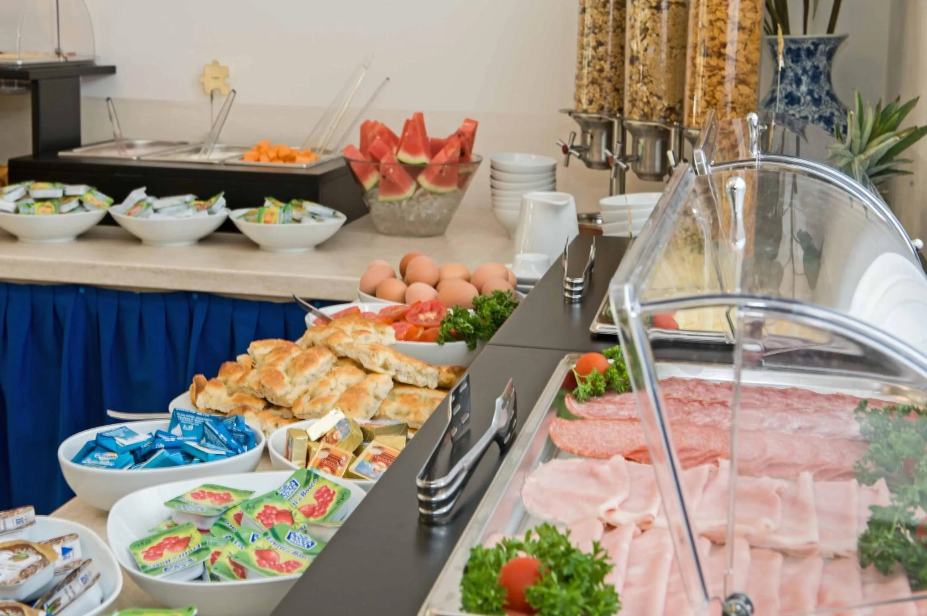 Buffet breakfast in Hotel Alex