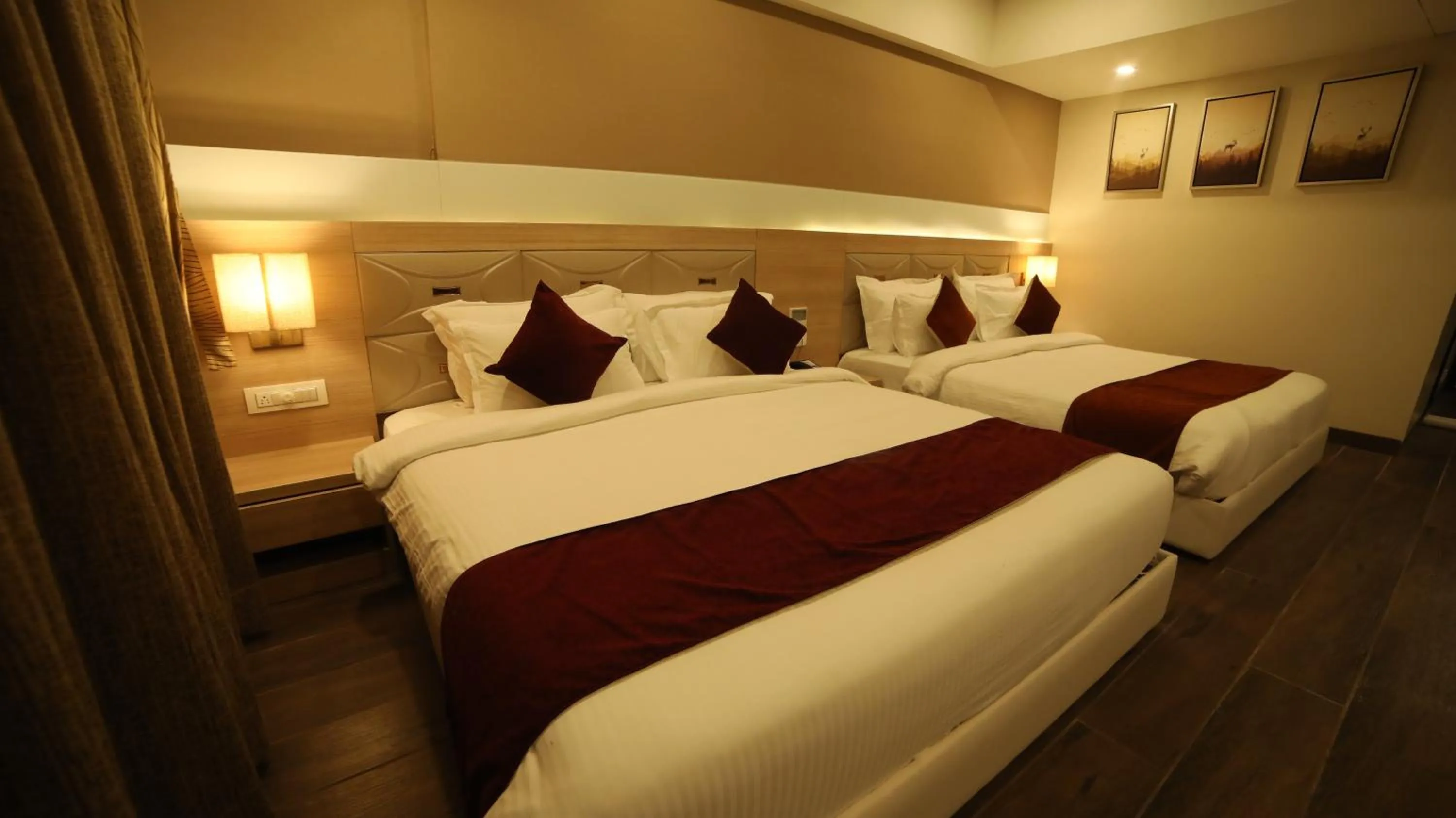 Bedroom, Bed in Regenta Central Somnath, Bhalpara