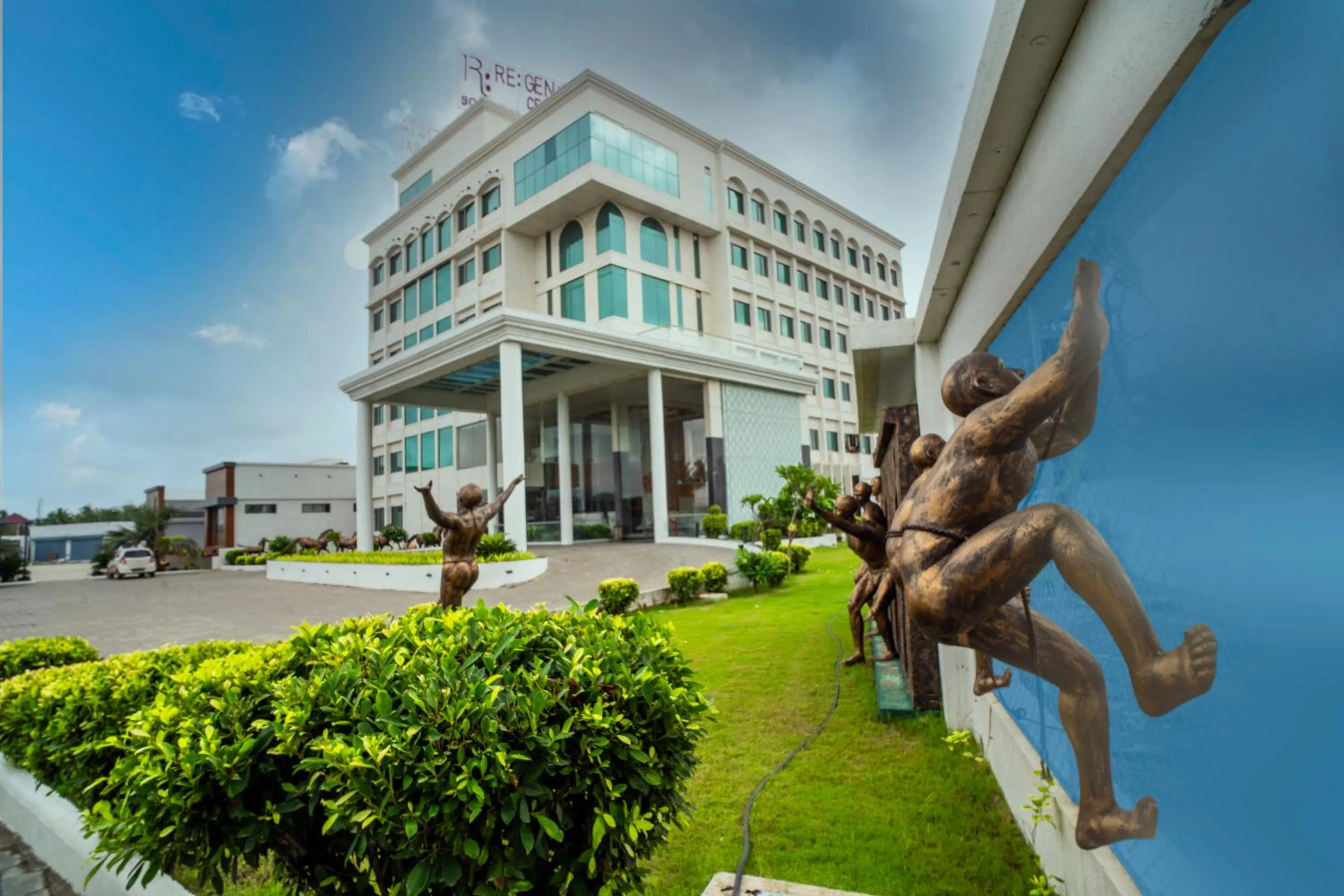 Facade/entrance in Regenta Central Somnath, Bhalpara