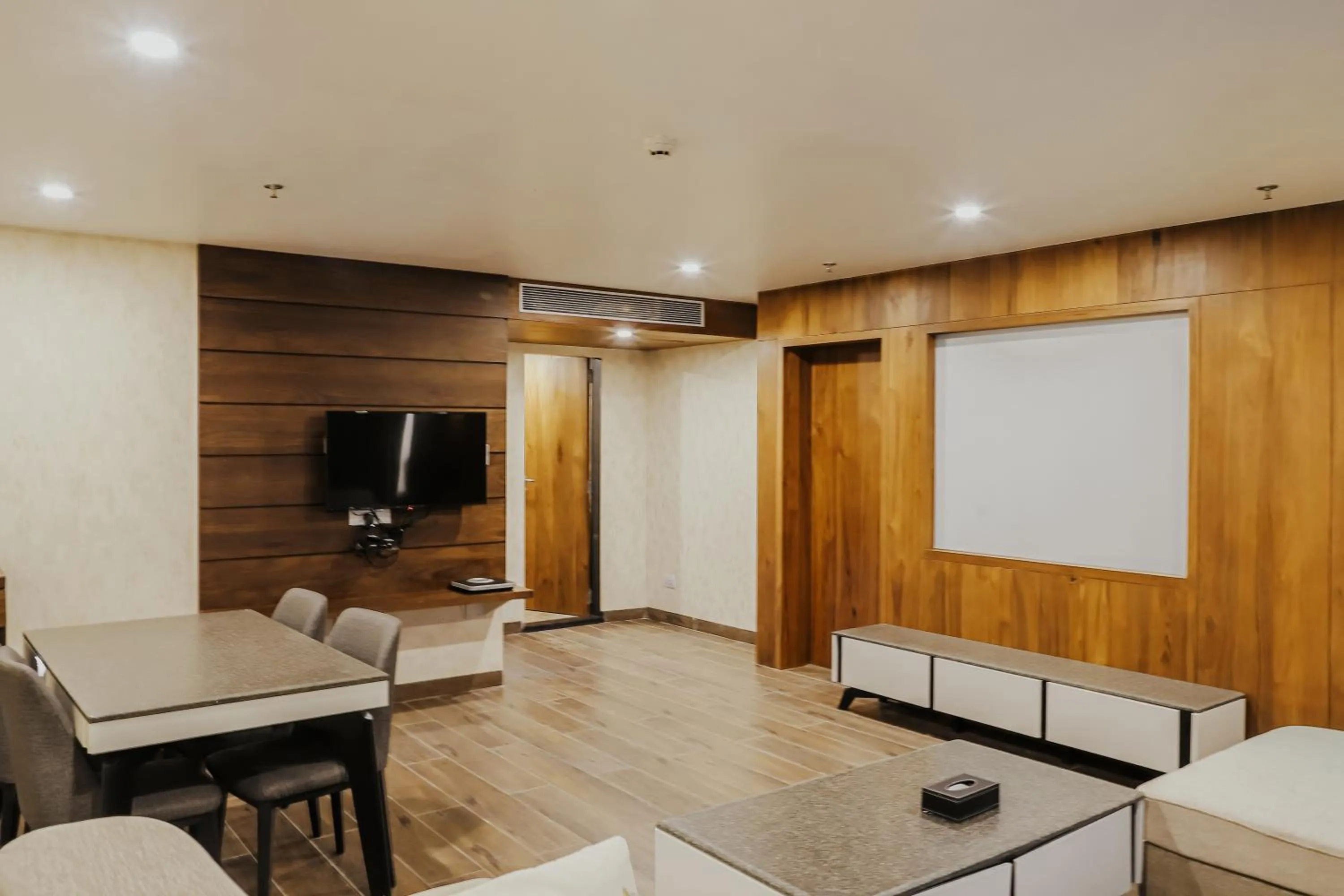 Living room in Regenta Central Somnath, Bhalpara