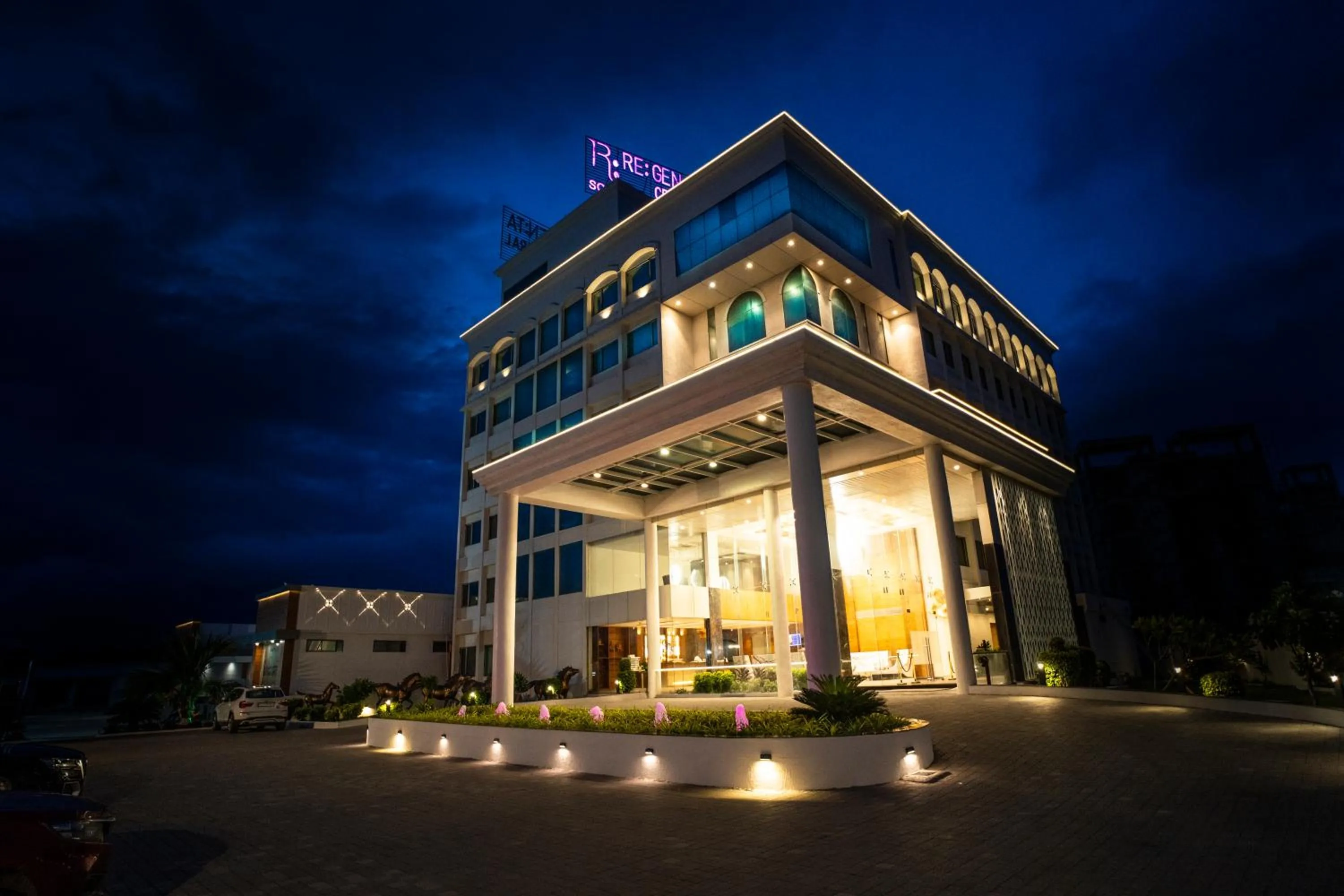 Facade/entrance in Regenta Central Somnath, Bhalpara