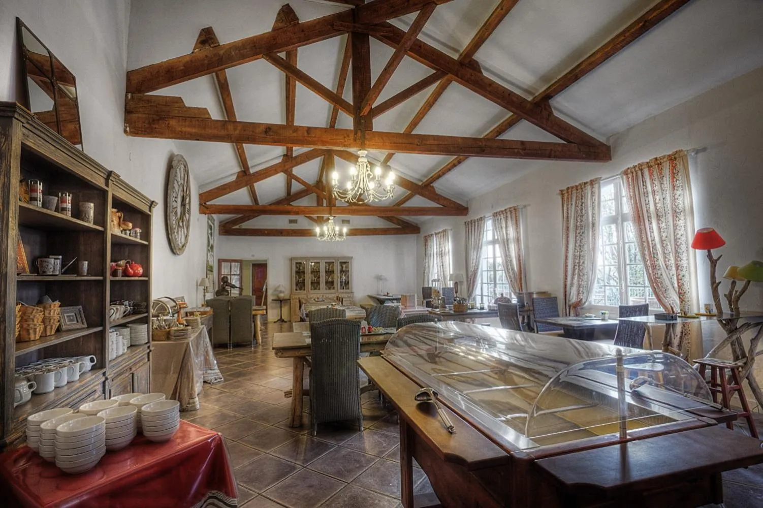 Breakfast in Hotel Les Mazets Des Roches