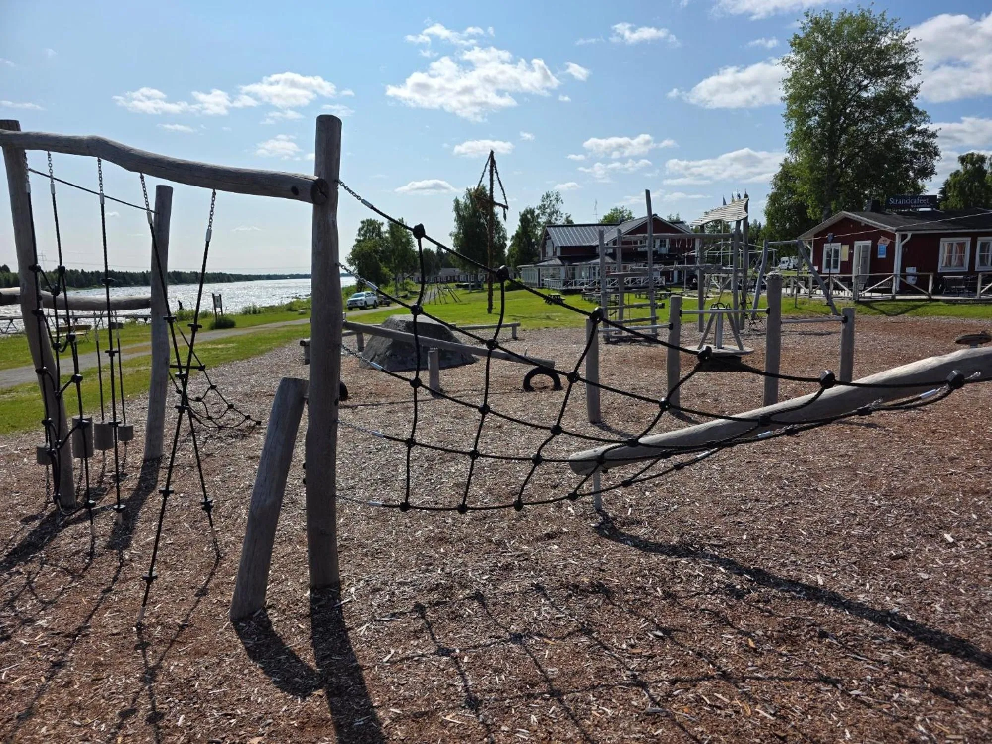 Natural landscape in Kukkolaforsen Turist & Konferens