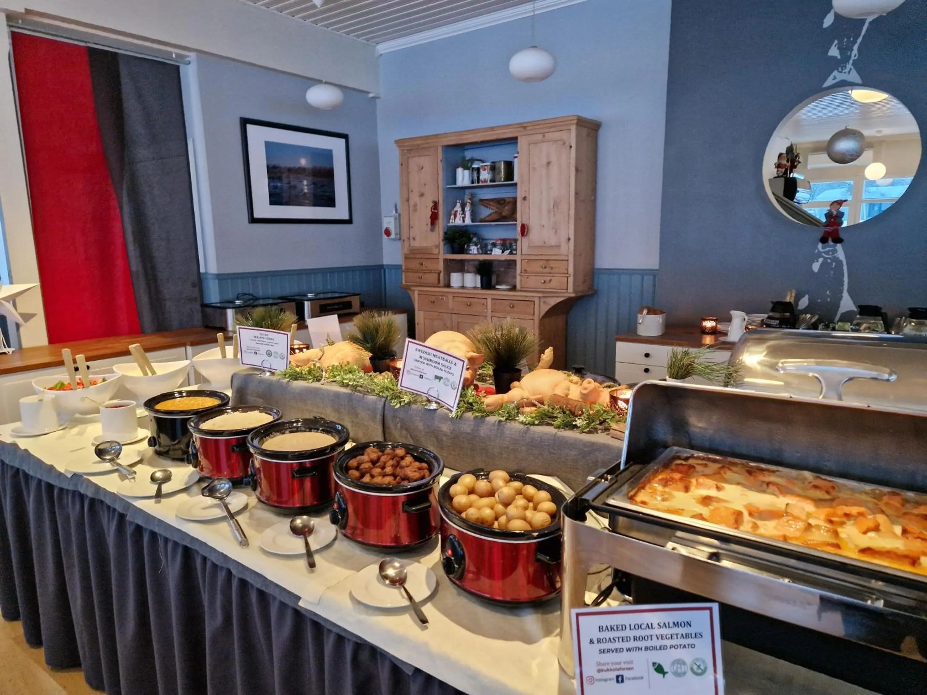 Restaurant/places to eat in Kukkolaforsen Turist & Konferens