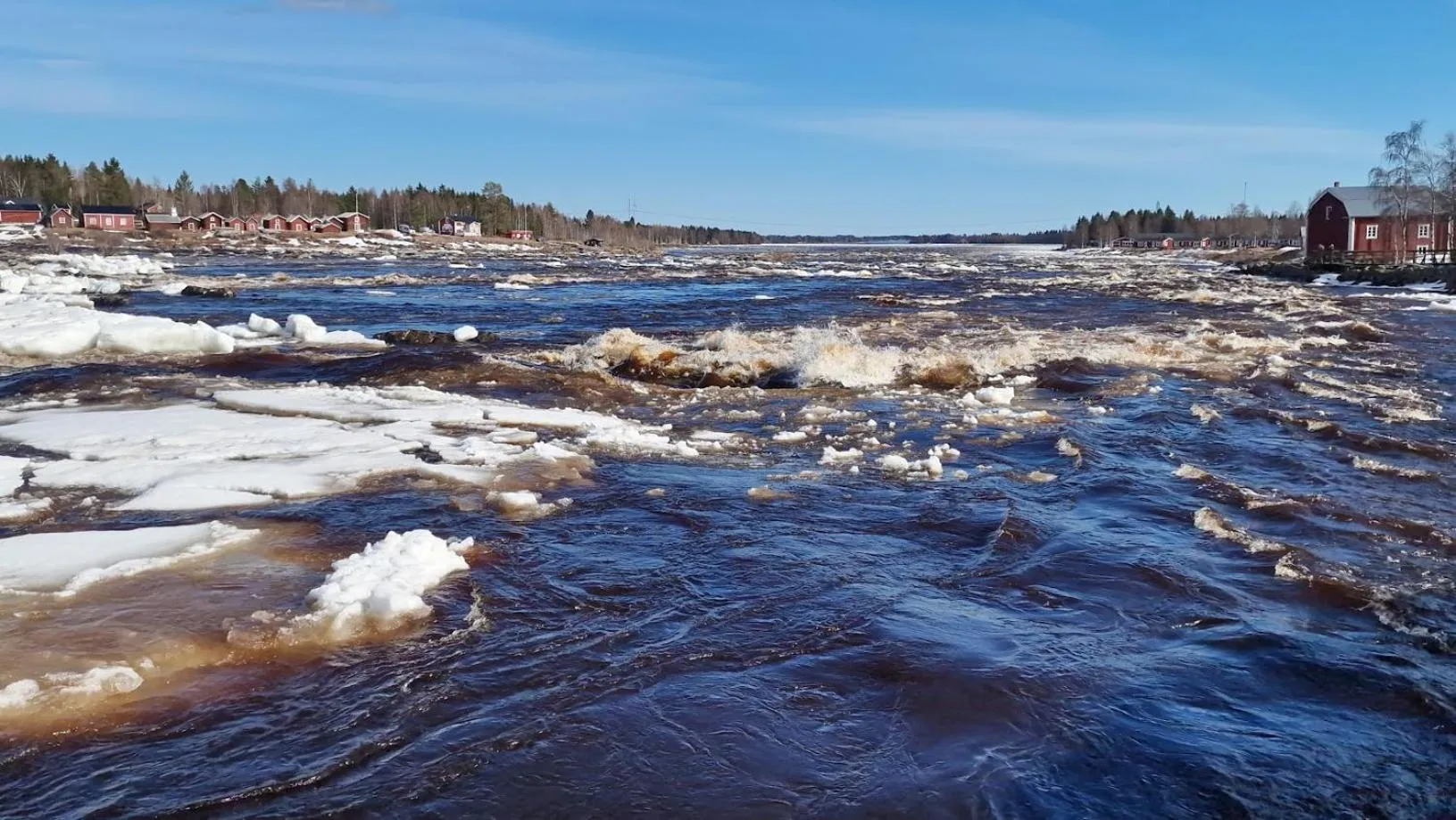 Spring in Kukkolaforsen Turist & Konferens