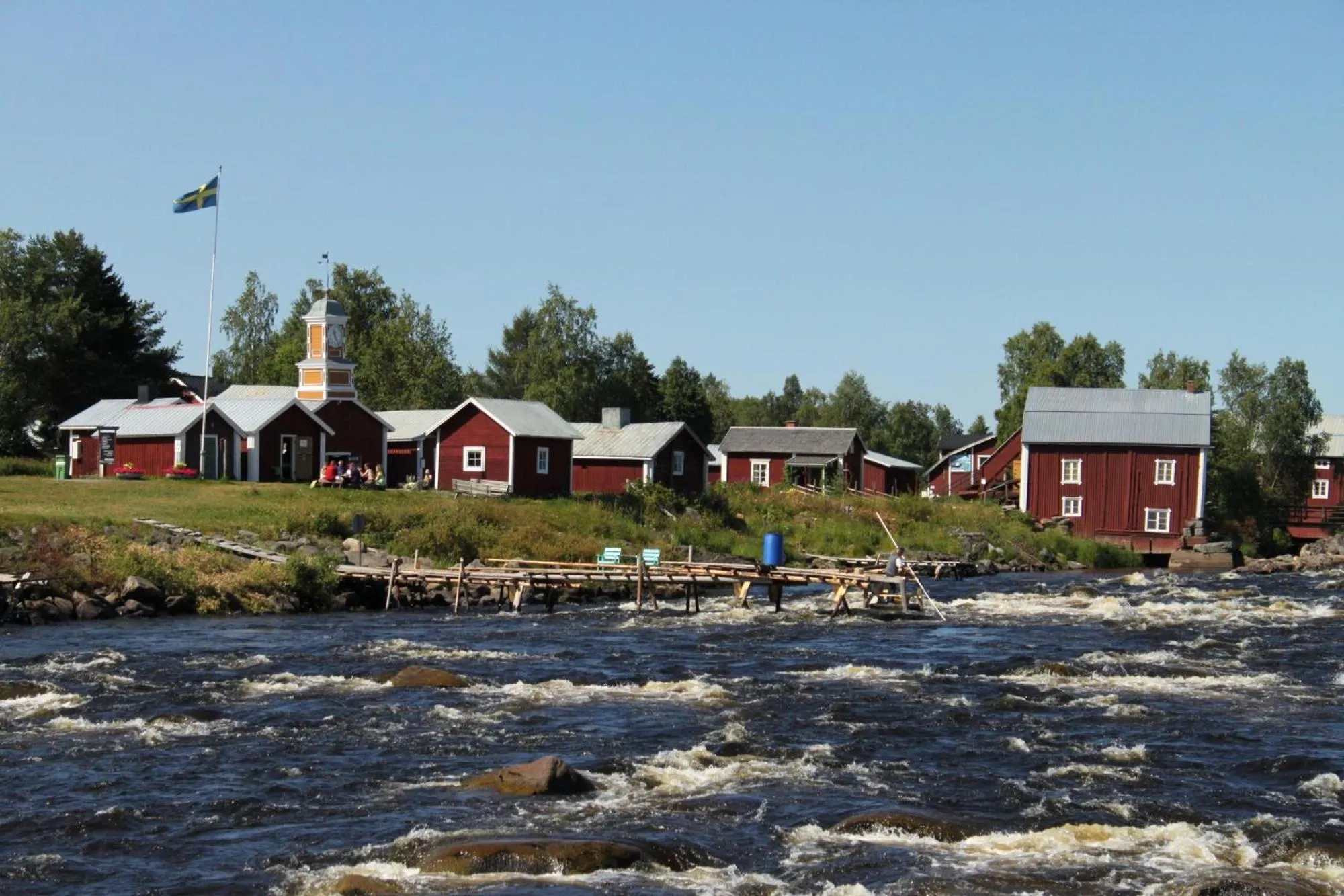 Nearby landmark in Kukkolaforsen Turist & Konferens