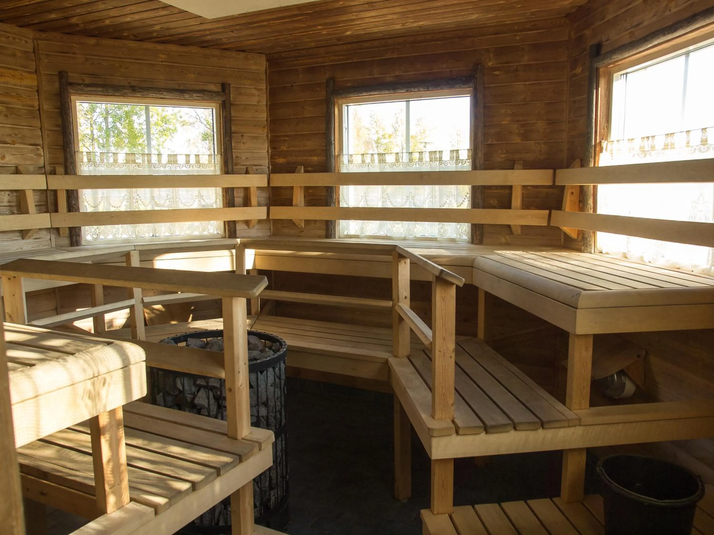 Sauna in Kukkolaforsen Turist & Konferens