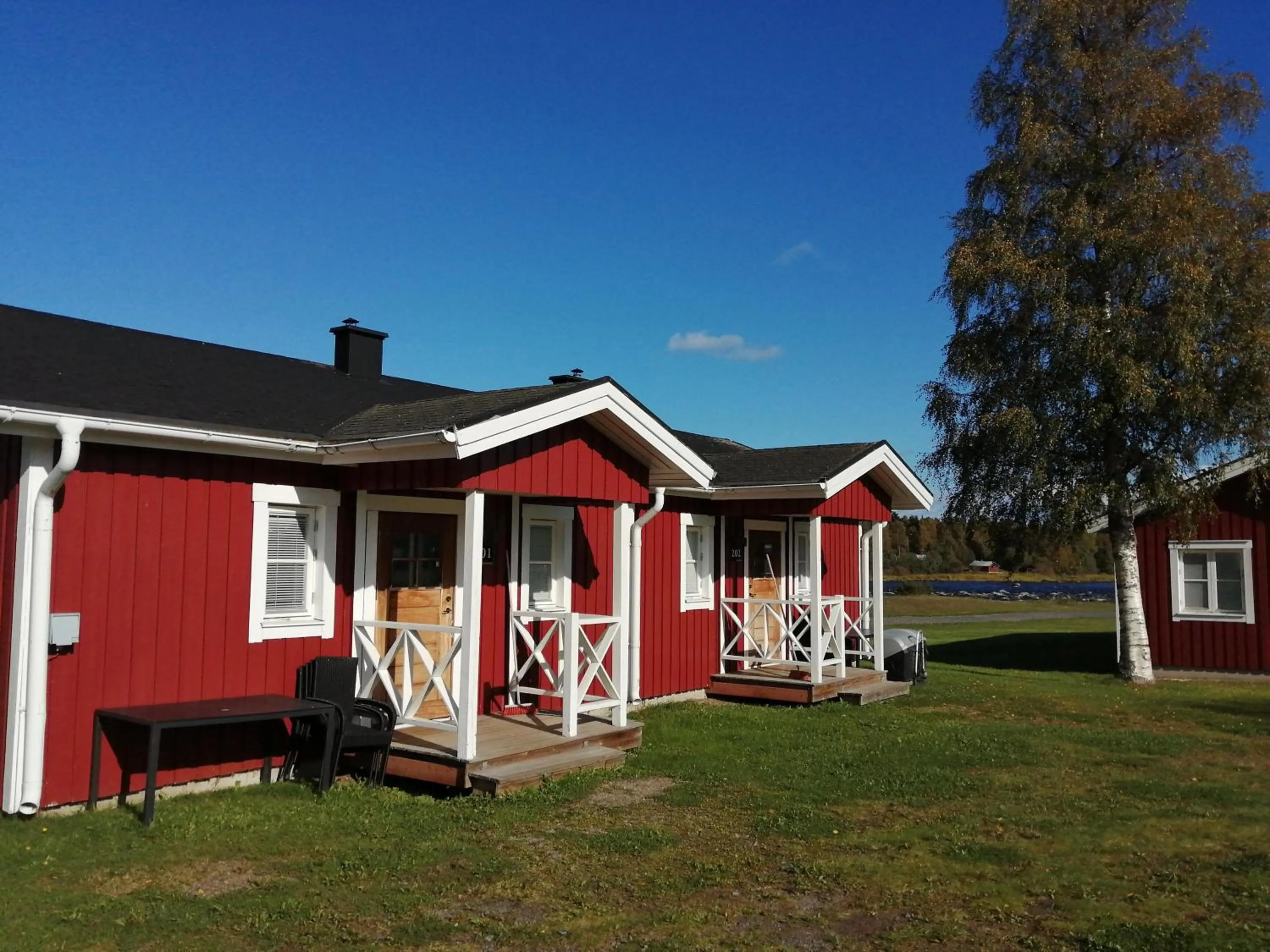 Property building in Kukkolaforsen Turist & Konferens