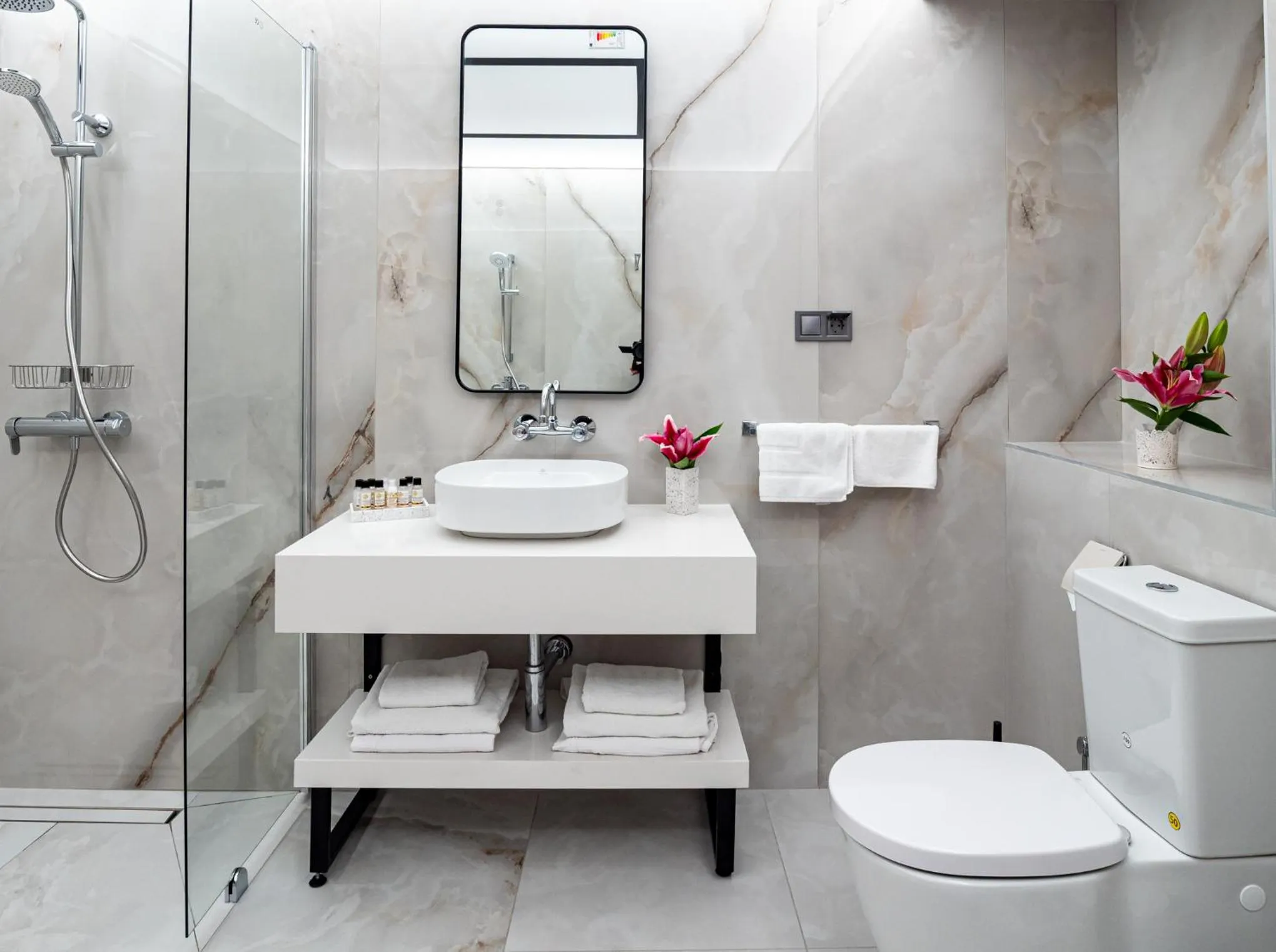 Shower in SPA Hotel Olymp