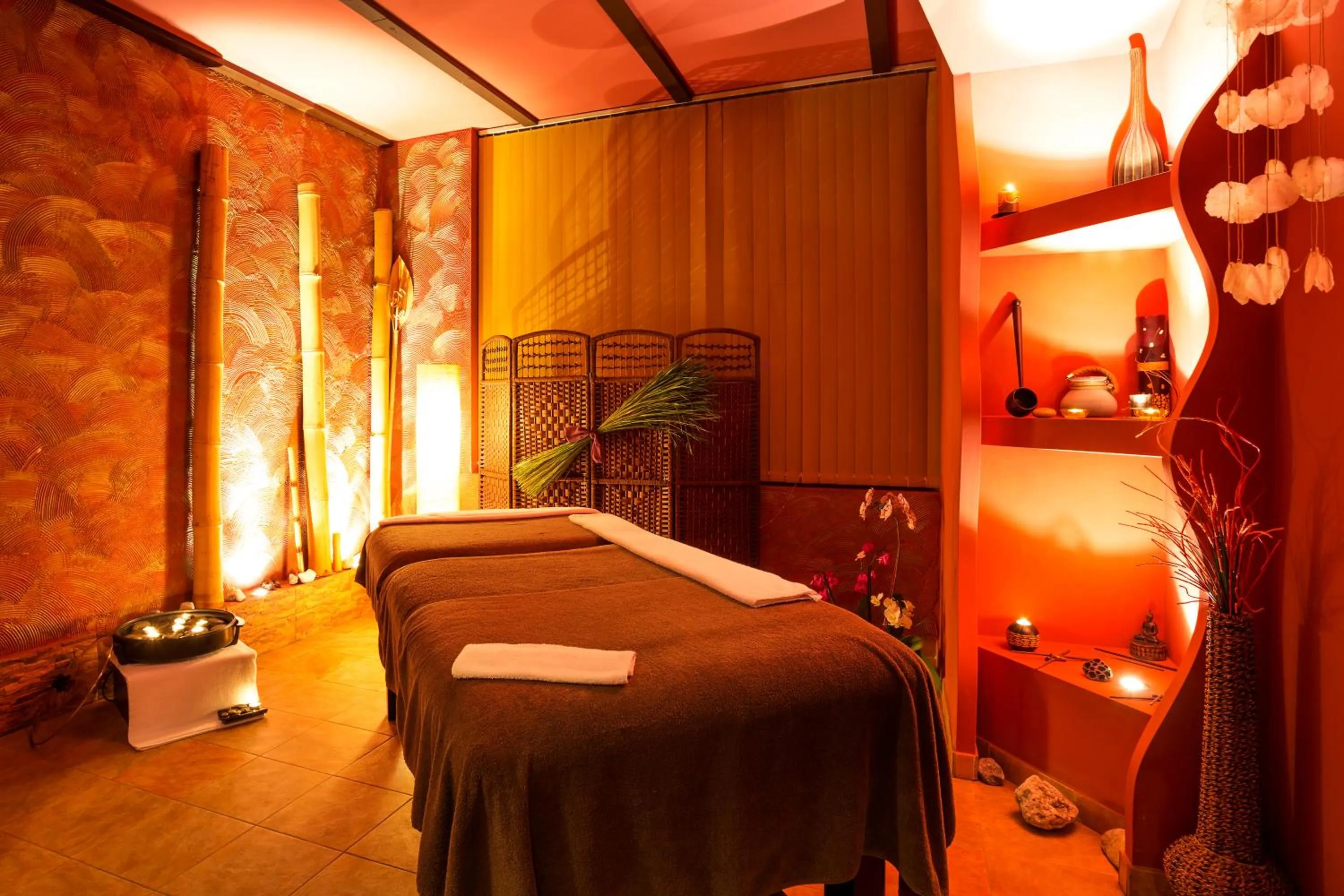 Bed in SPA Hotel Olymp