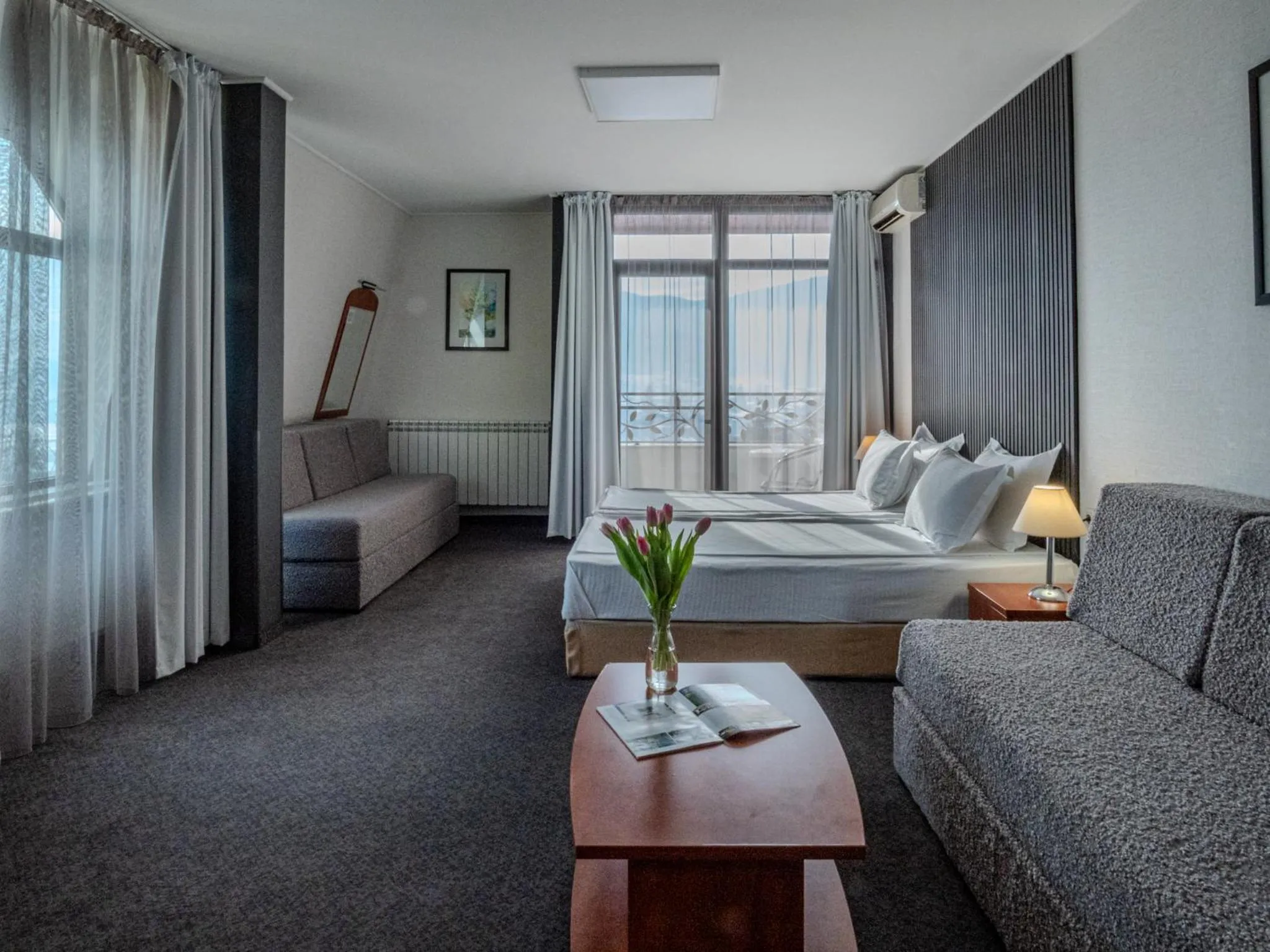 Bed in SPA Hotel Olymp