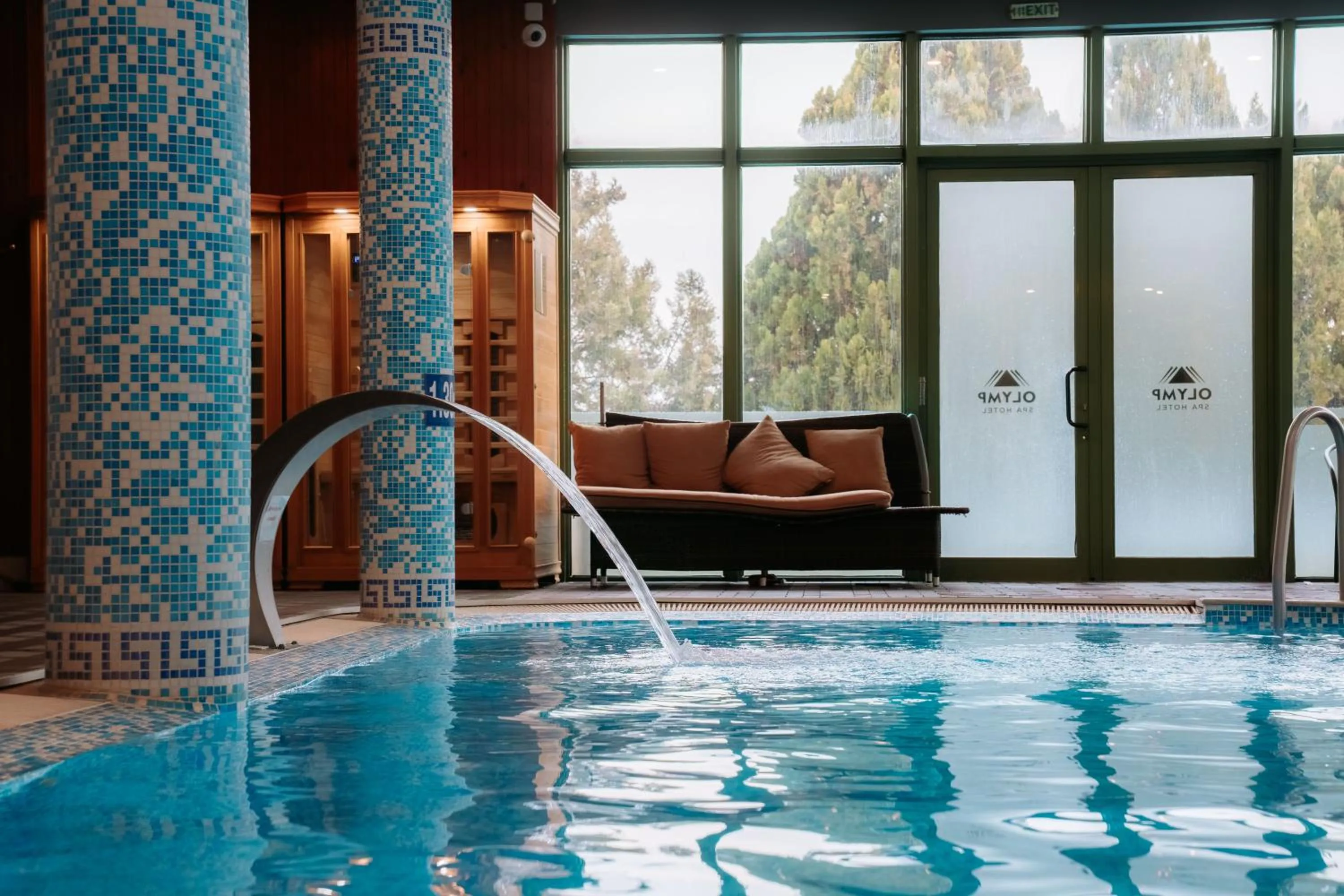 Swimming pool in SPA Hotel Olymp