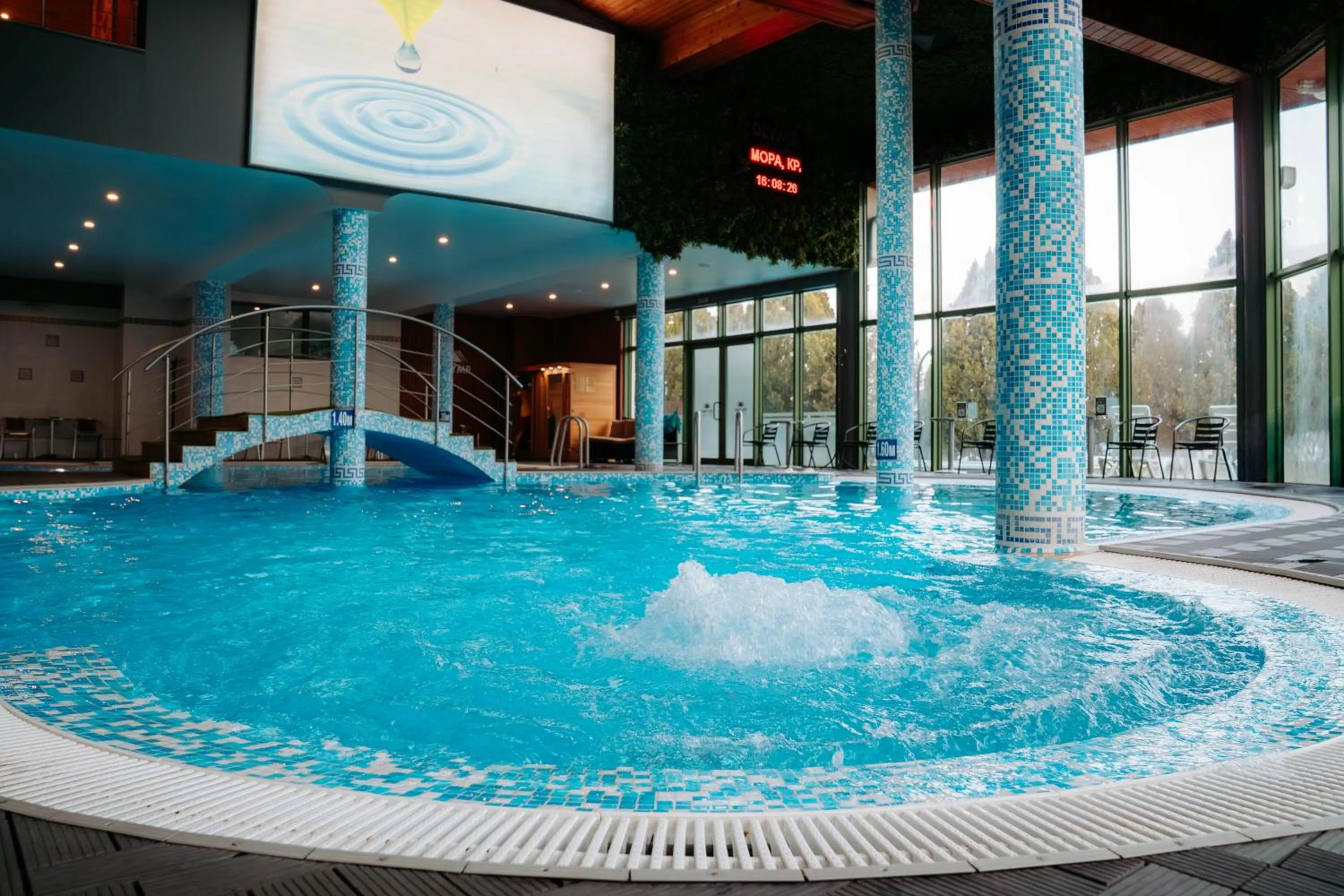Swimming pool in SPA Hotel Olymp