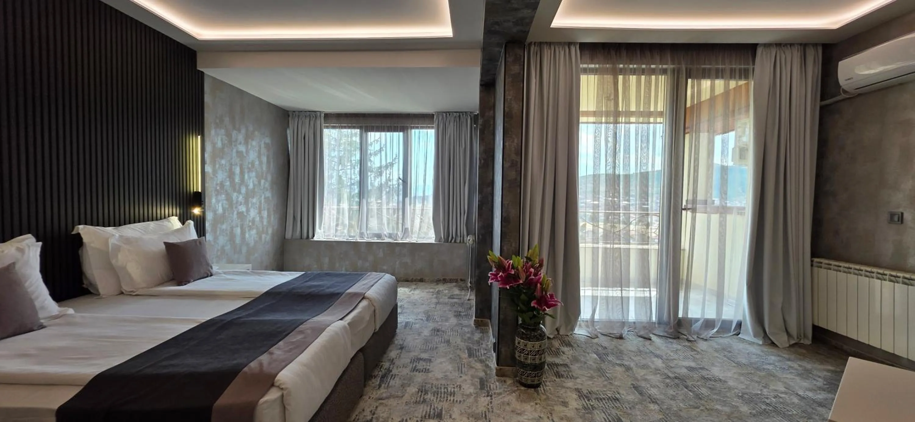 Bed in SPA Hotel Olymp