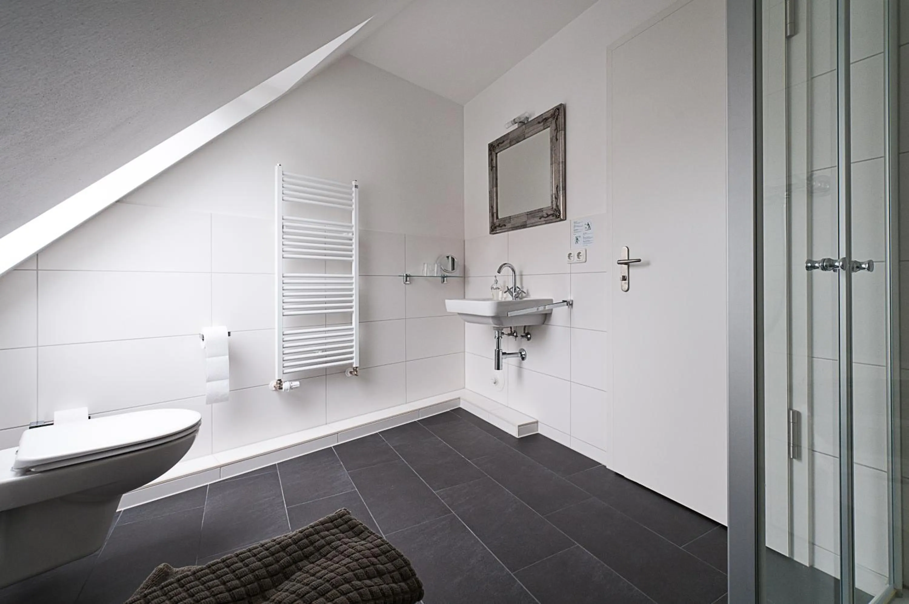 Bathroom in Heldts Aparthotel