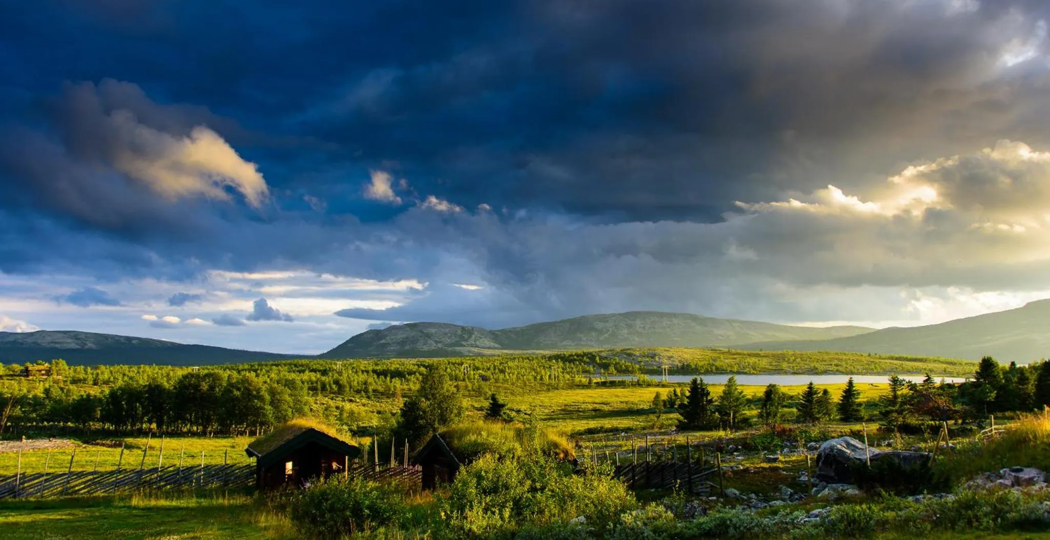 Natural landscape in Spidsbergseter Resort Rondane