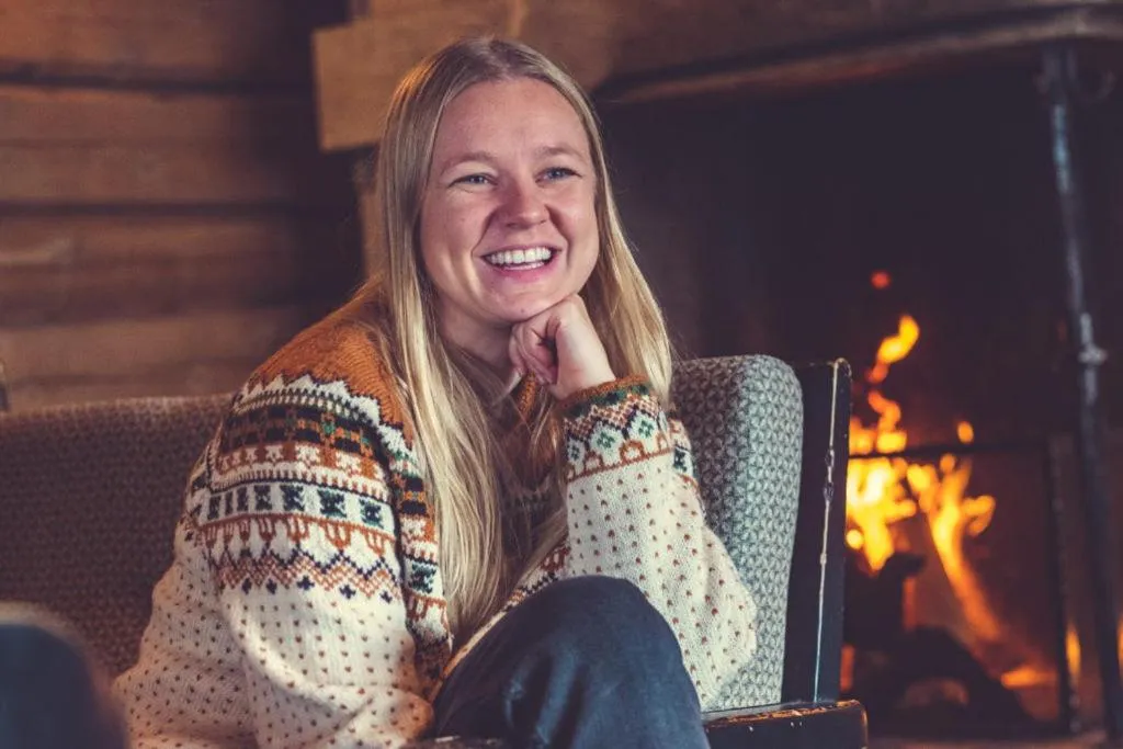 Seating area in Spidsbergseter Resort Rondane