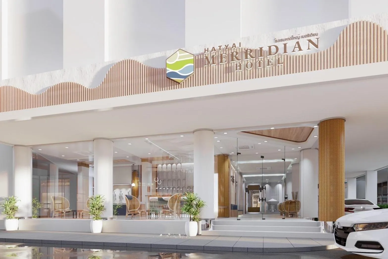 Facade/entrance in Hatyai Merridian Hotel