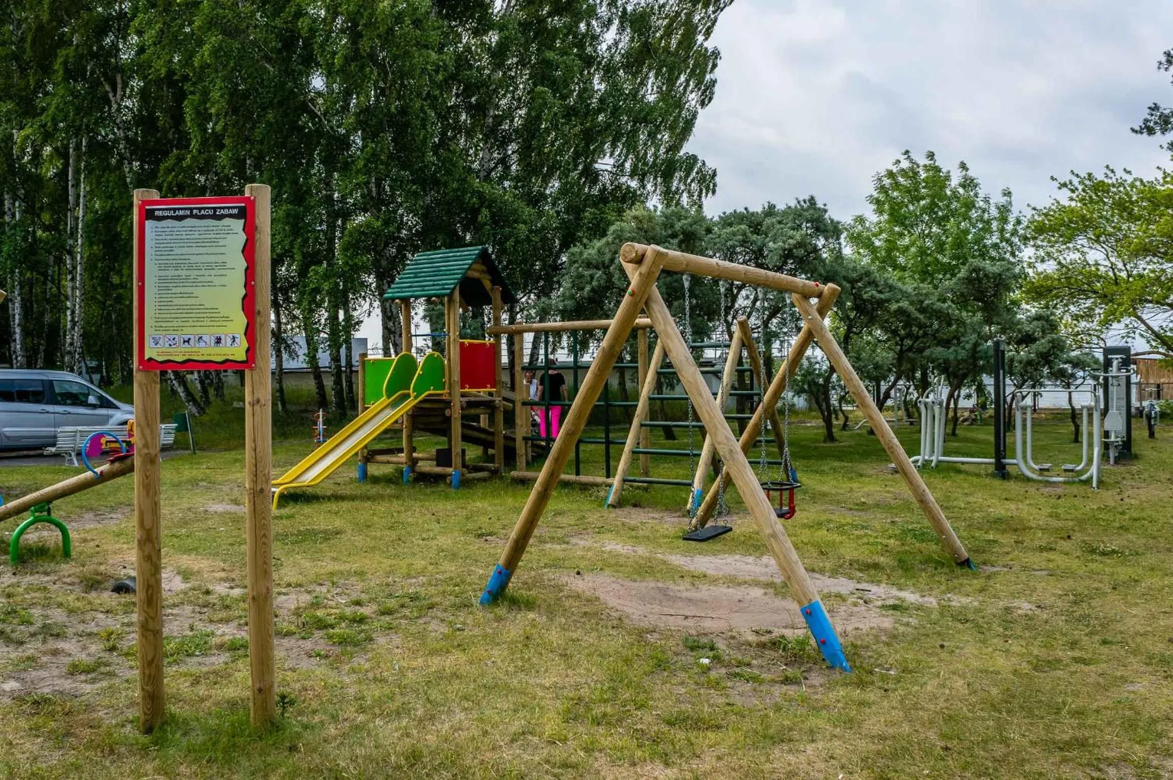 Children play ground in OW Posejdon Jastarnia - blisko morza i nad zatoką