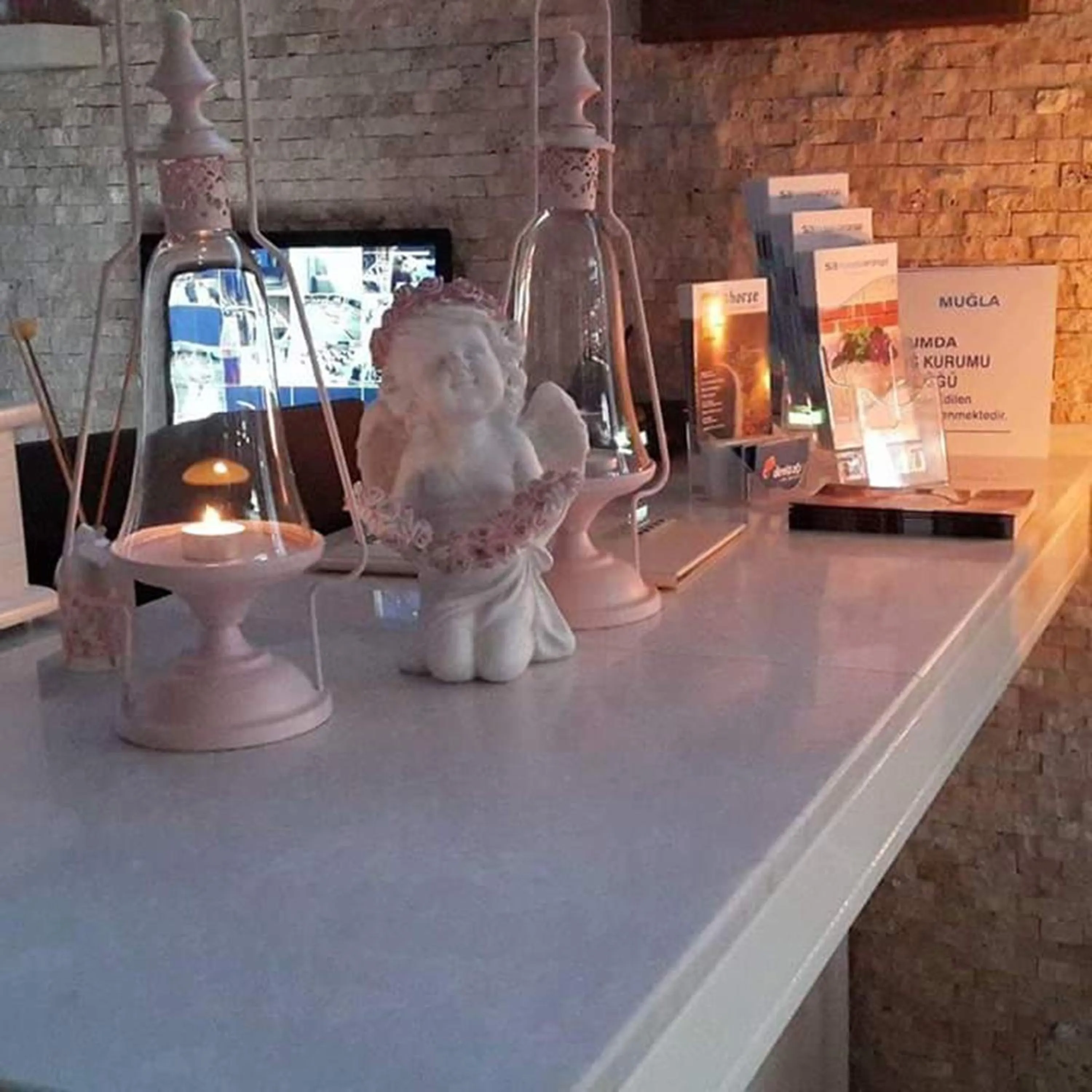 Decorative detail in S3 Hotels Orange