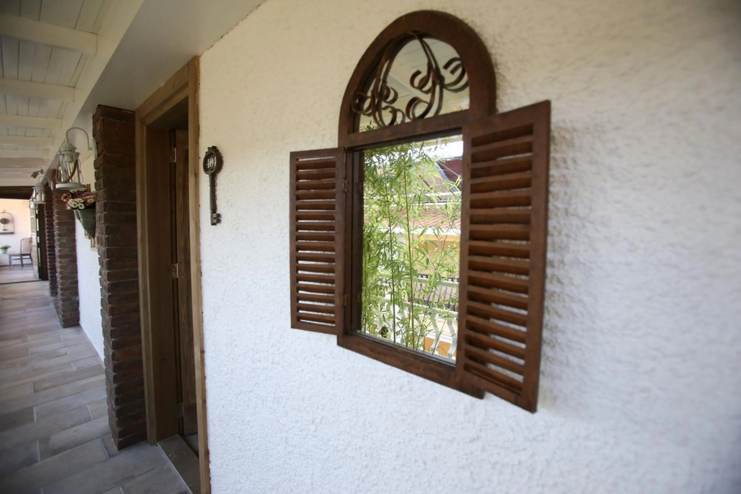 Decorative detail in S3 Hotels Orange