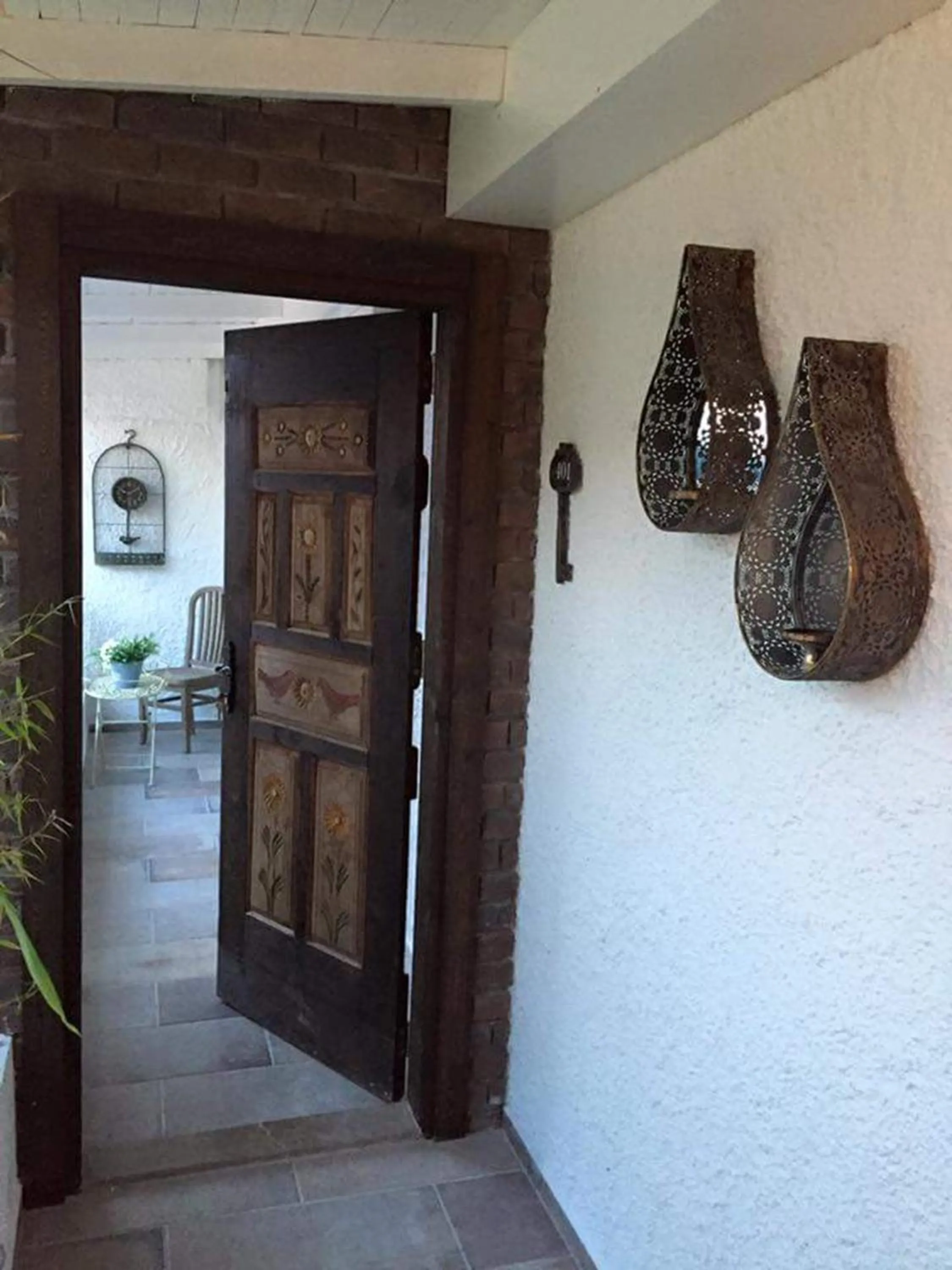 Decorative detail in S3 Hotels Orange