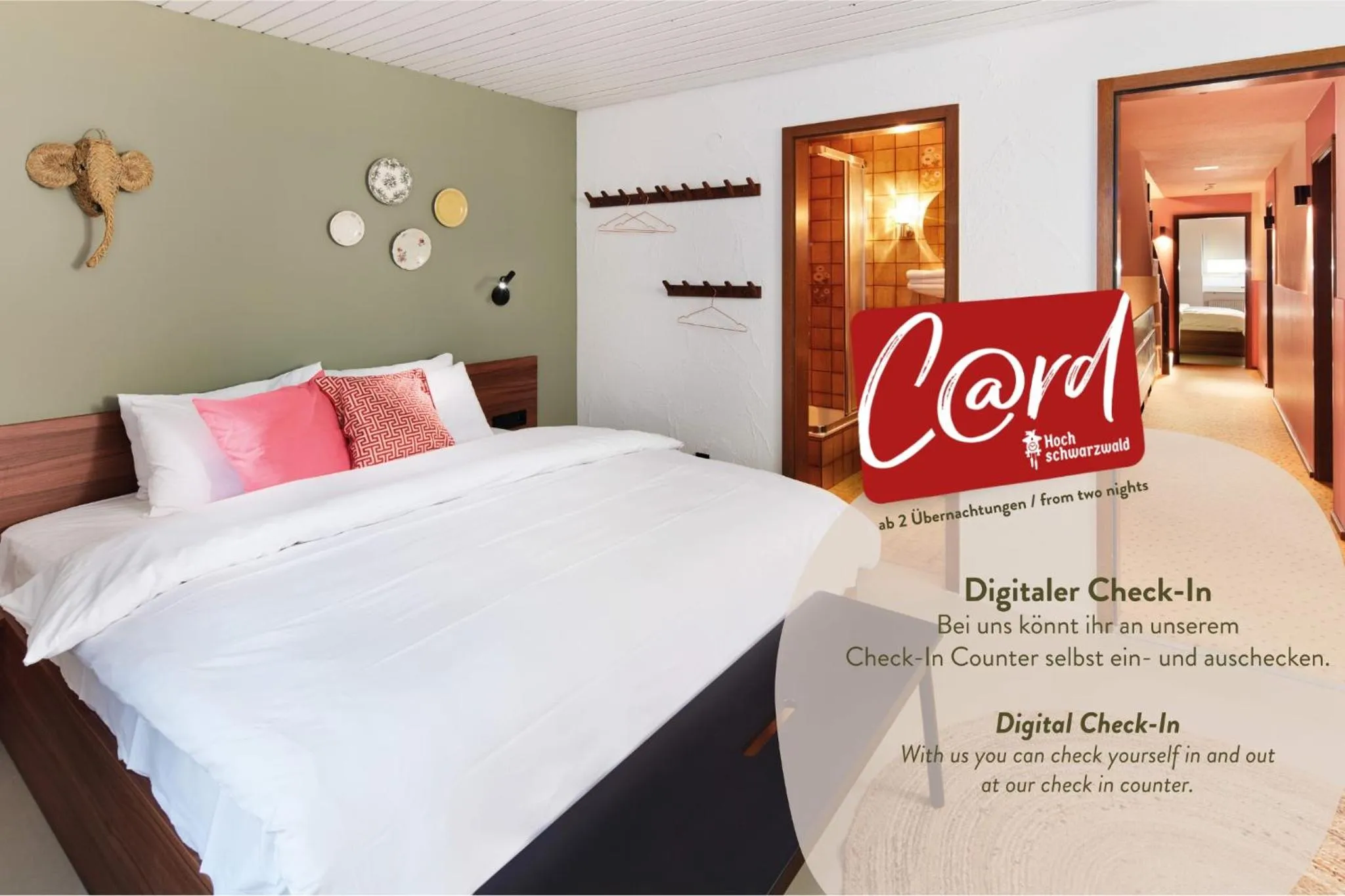 Bedroom, Bed in pop-up stuub feldberg