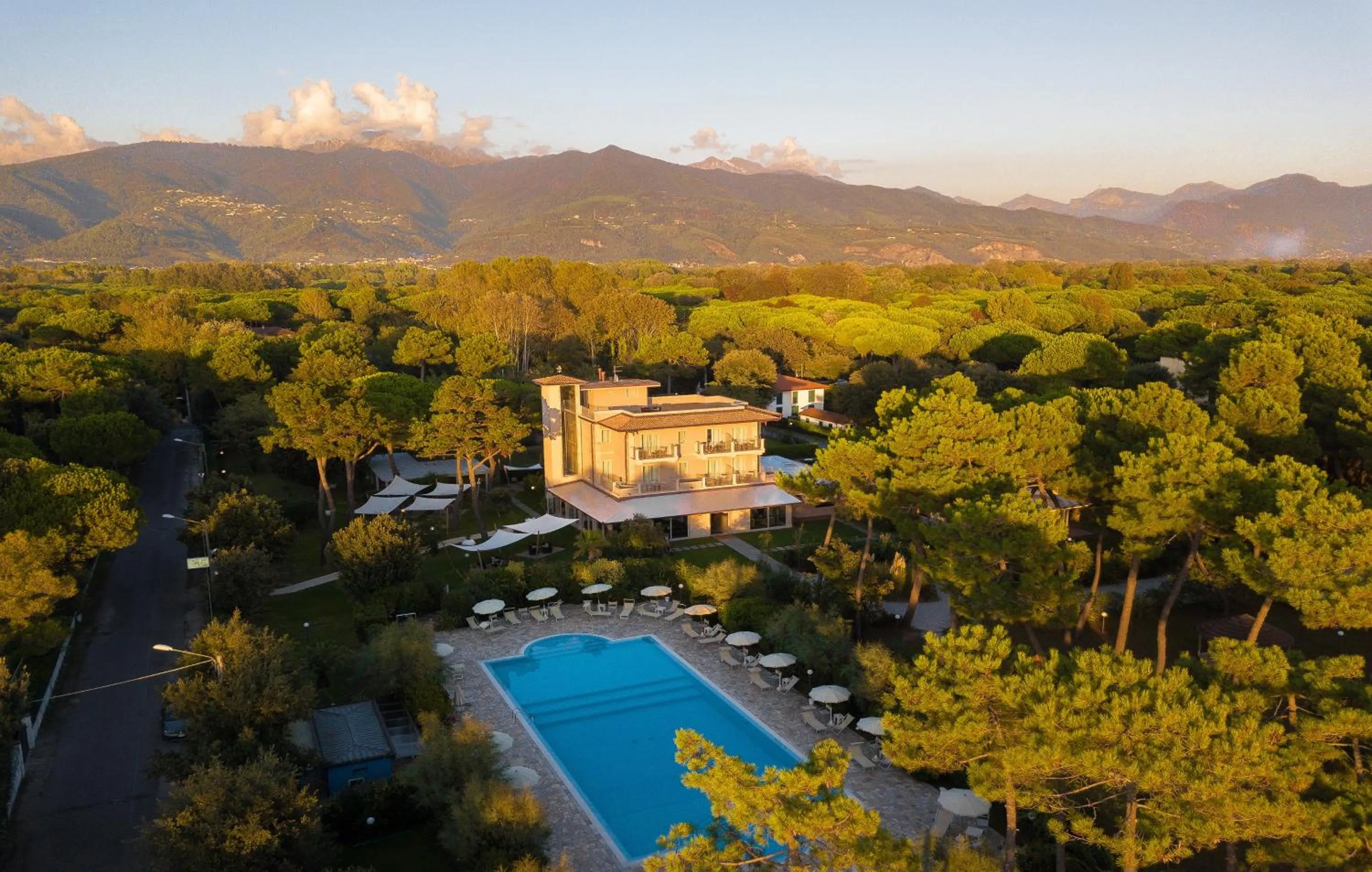 Mountain view in Hotel Villa Elsa