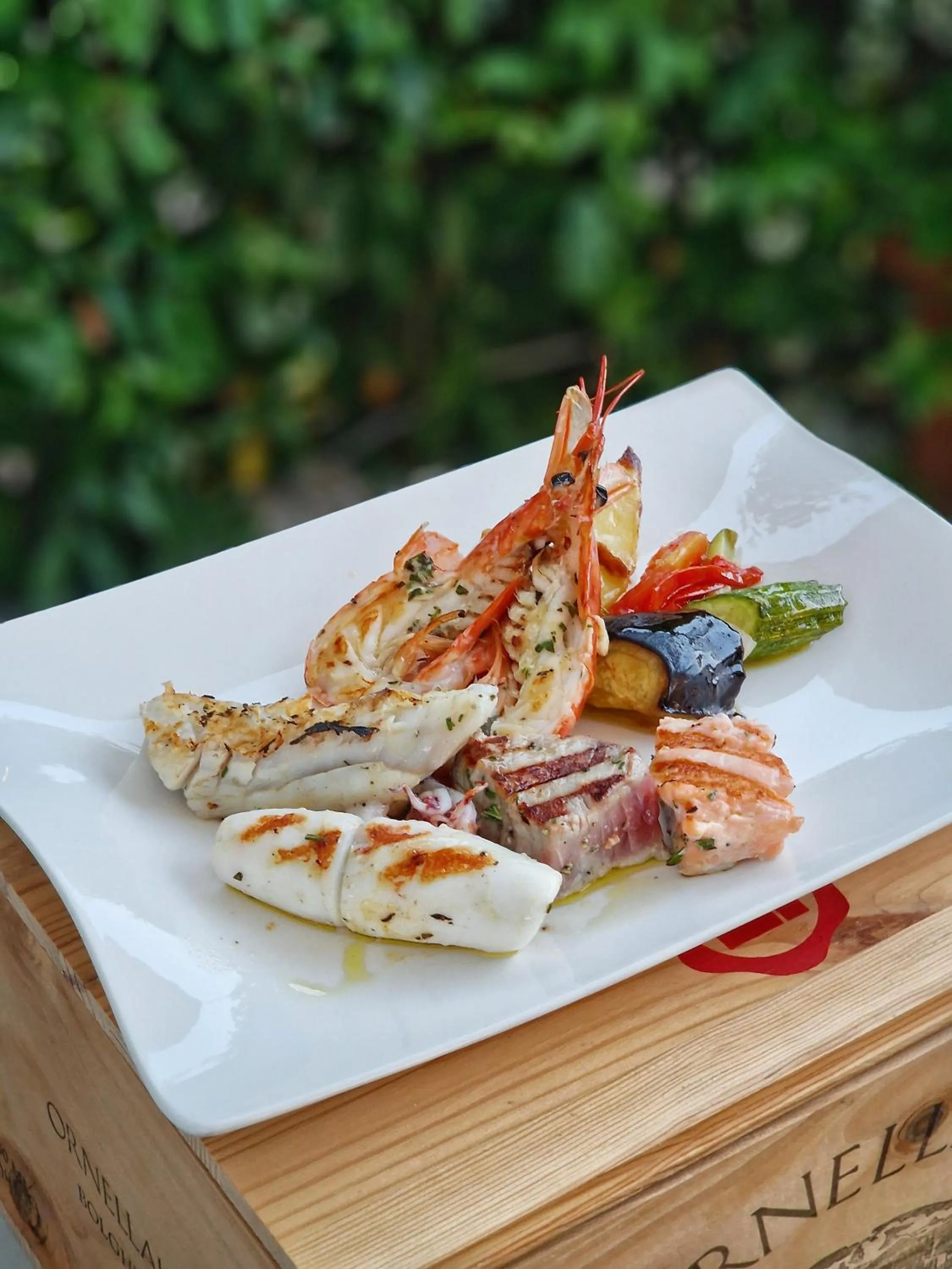 Food close-up in Hotel Villa Elsa